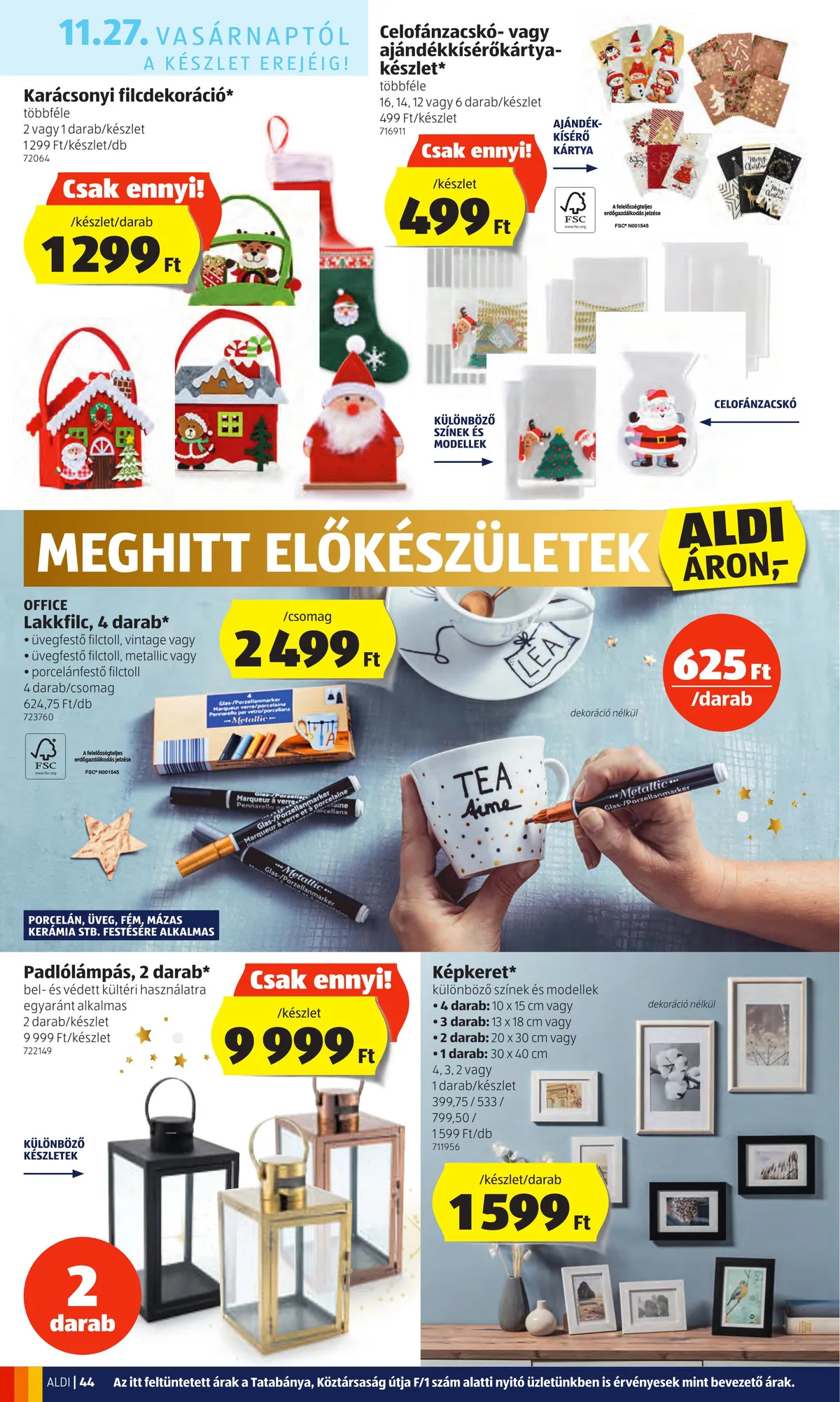 Aldi akciós újság 11.24–11.30 – 44. oldal