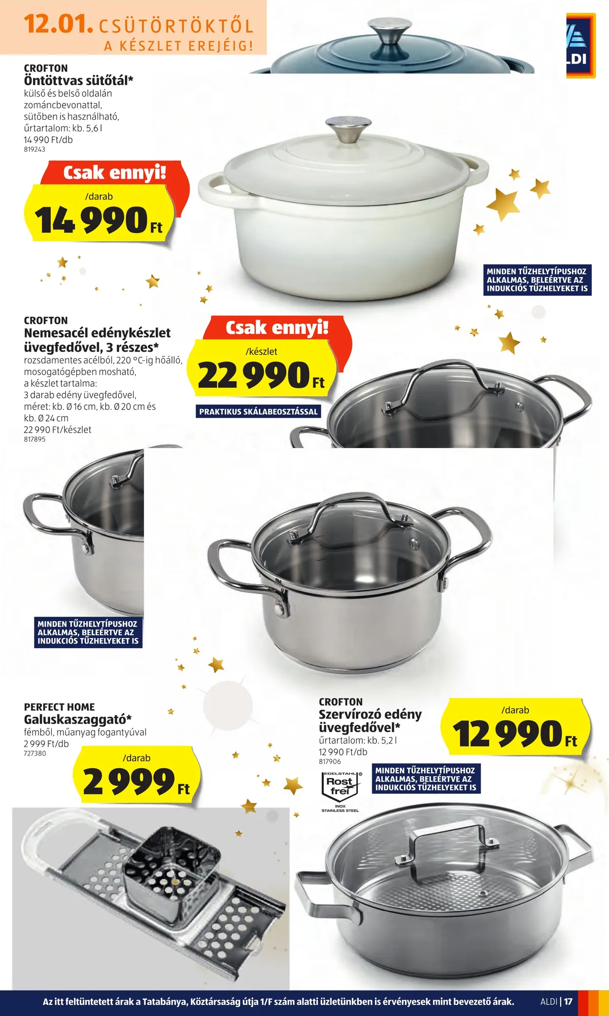 Aldi akciós újság 12.01–12.07 – 17. oldal