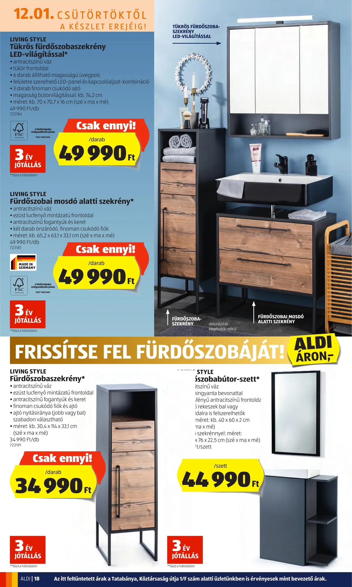 Aldi akciós újság 12.01–12.07 – 18. oldal