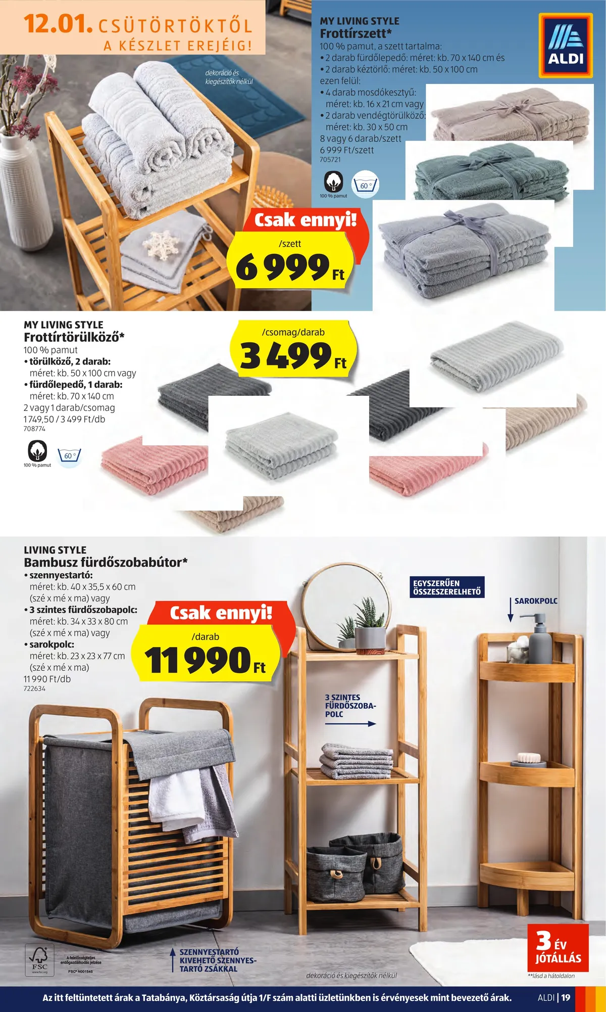 Aldi akciós újság 12.01–12.07 – 19. oldal