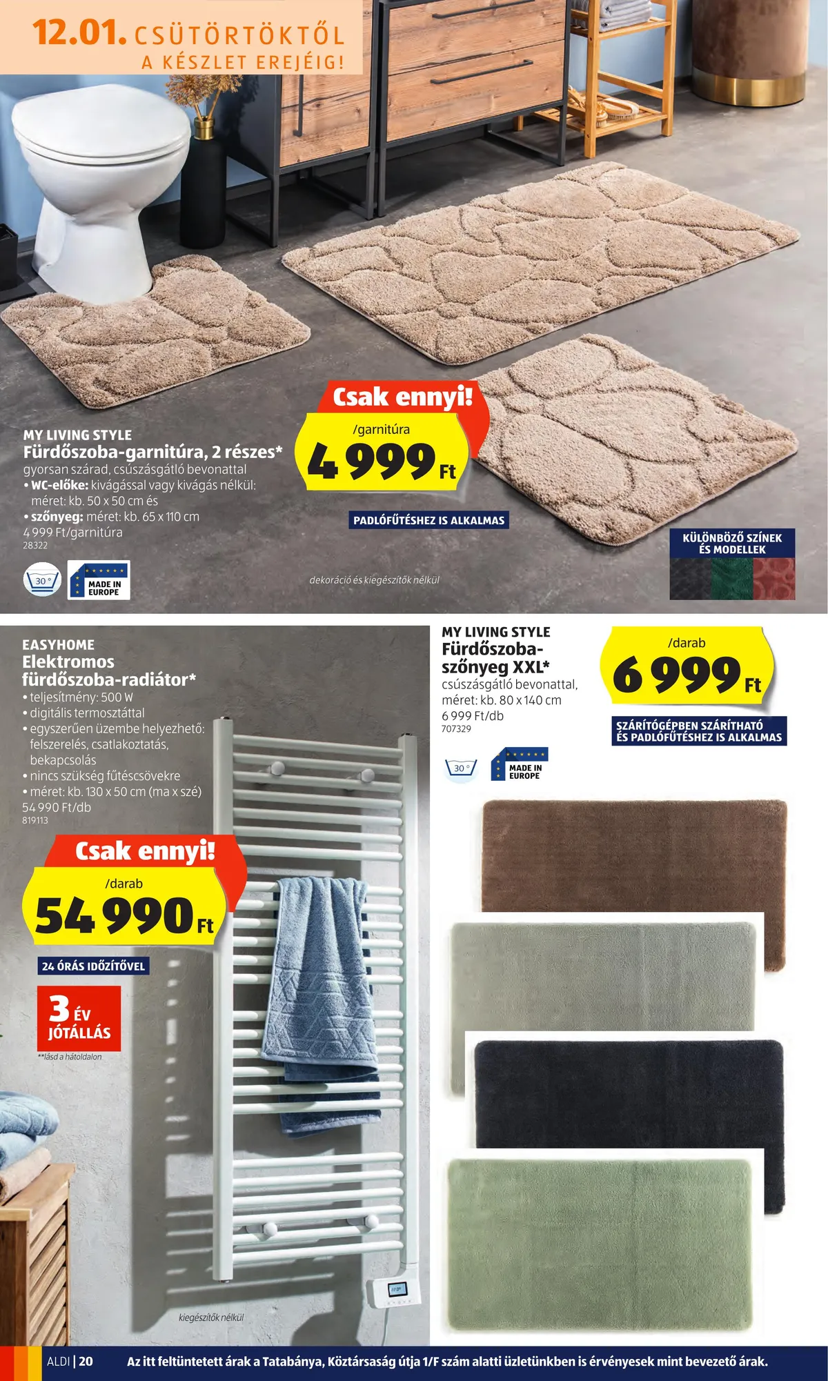 Aldi akciós újság 12.01–12.07 – 20. oldal