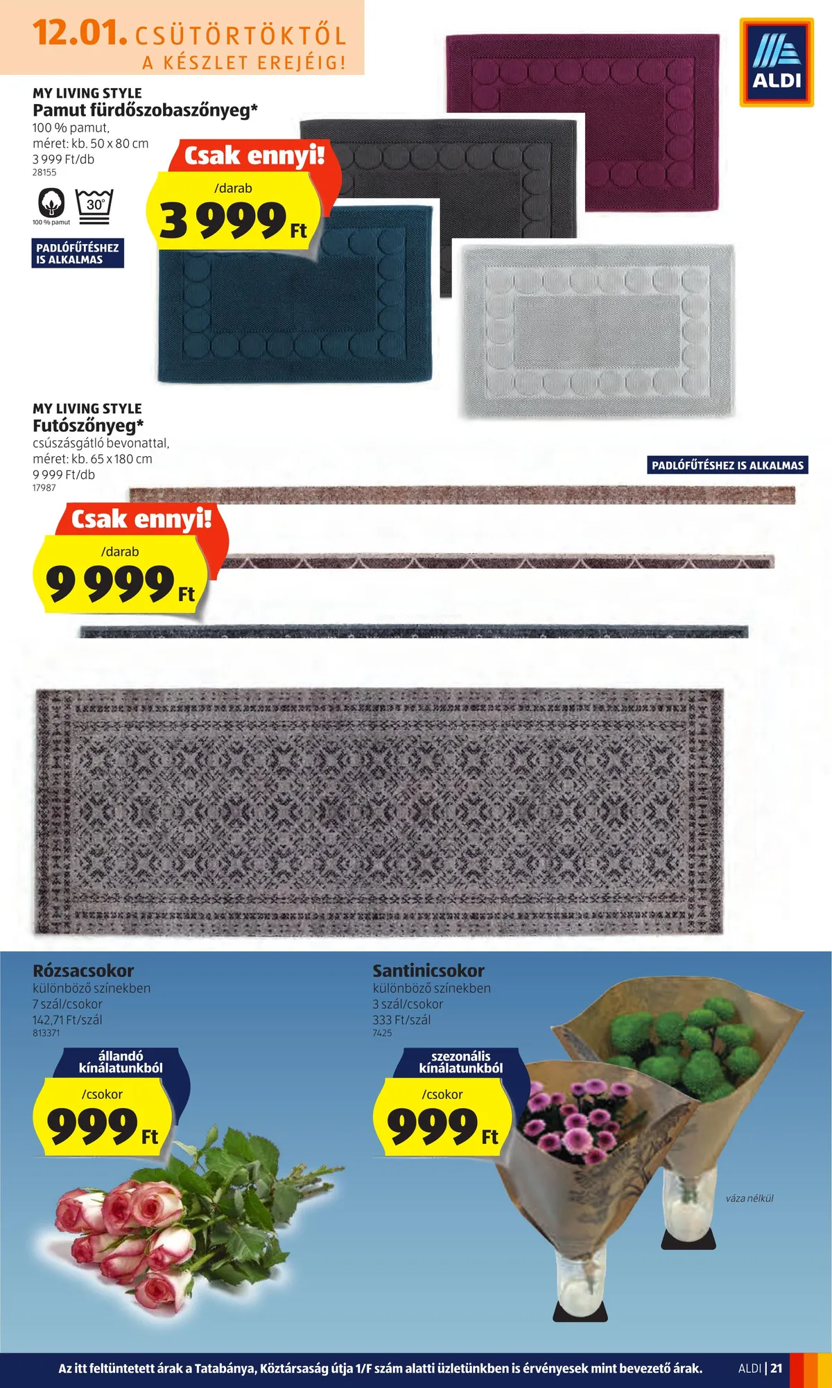 Aldi akciós újság 12.01–12.07 – 21. oldal
