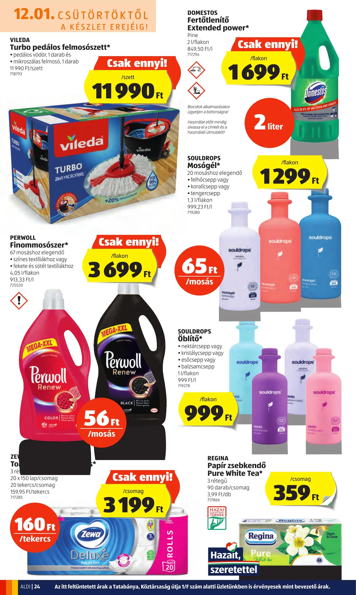 Aldi akciós újság 12.01–12.07 – 24. oldal