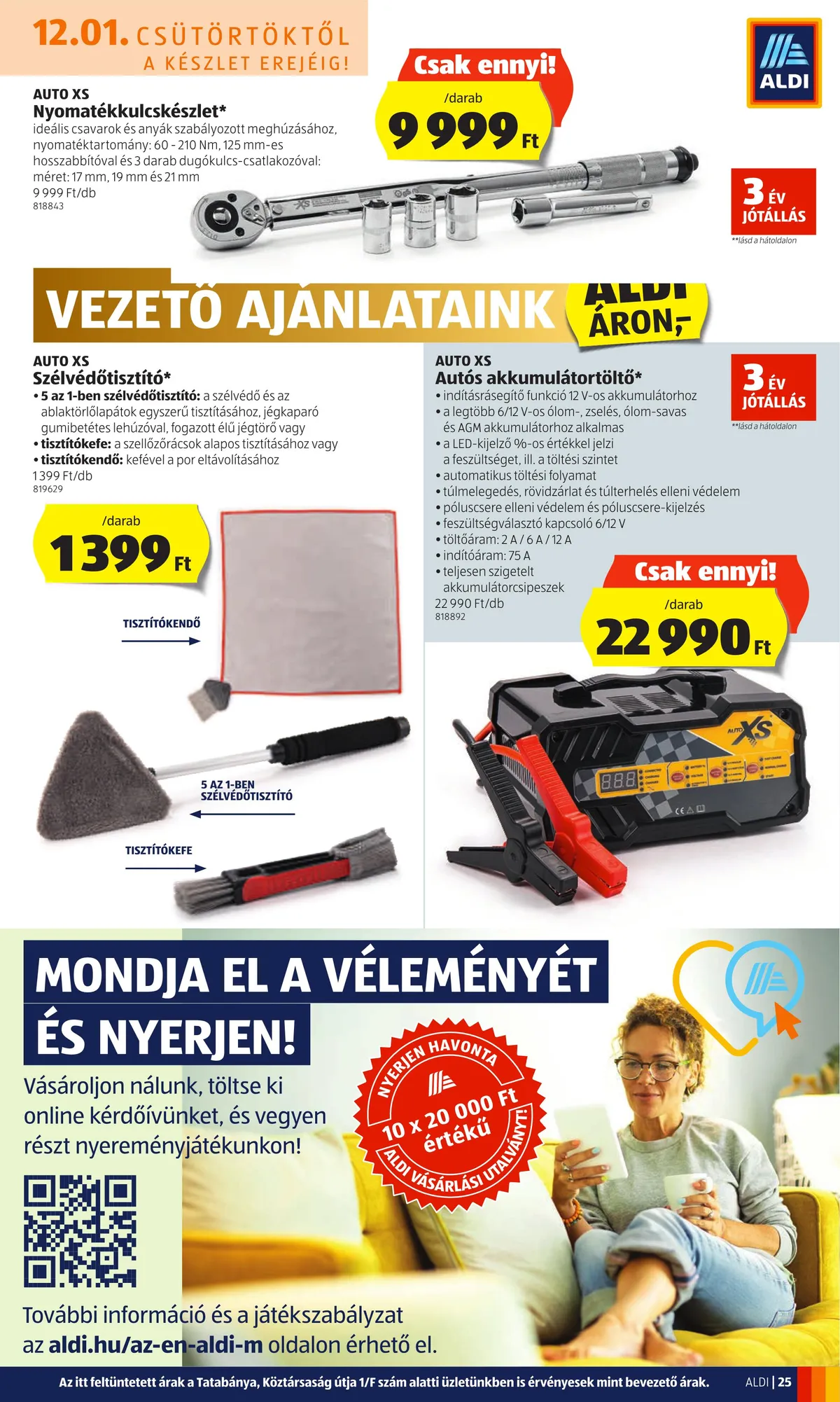 Aldi akciós újság 12.01–12.07 – 25. oldal