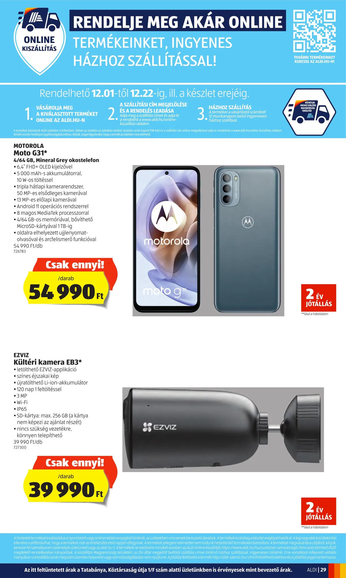 Aldi akciós újság 12.01–12.07 – 29. oldal