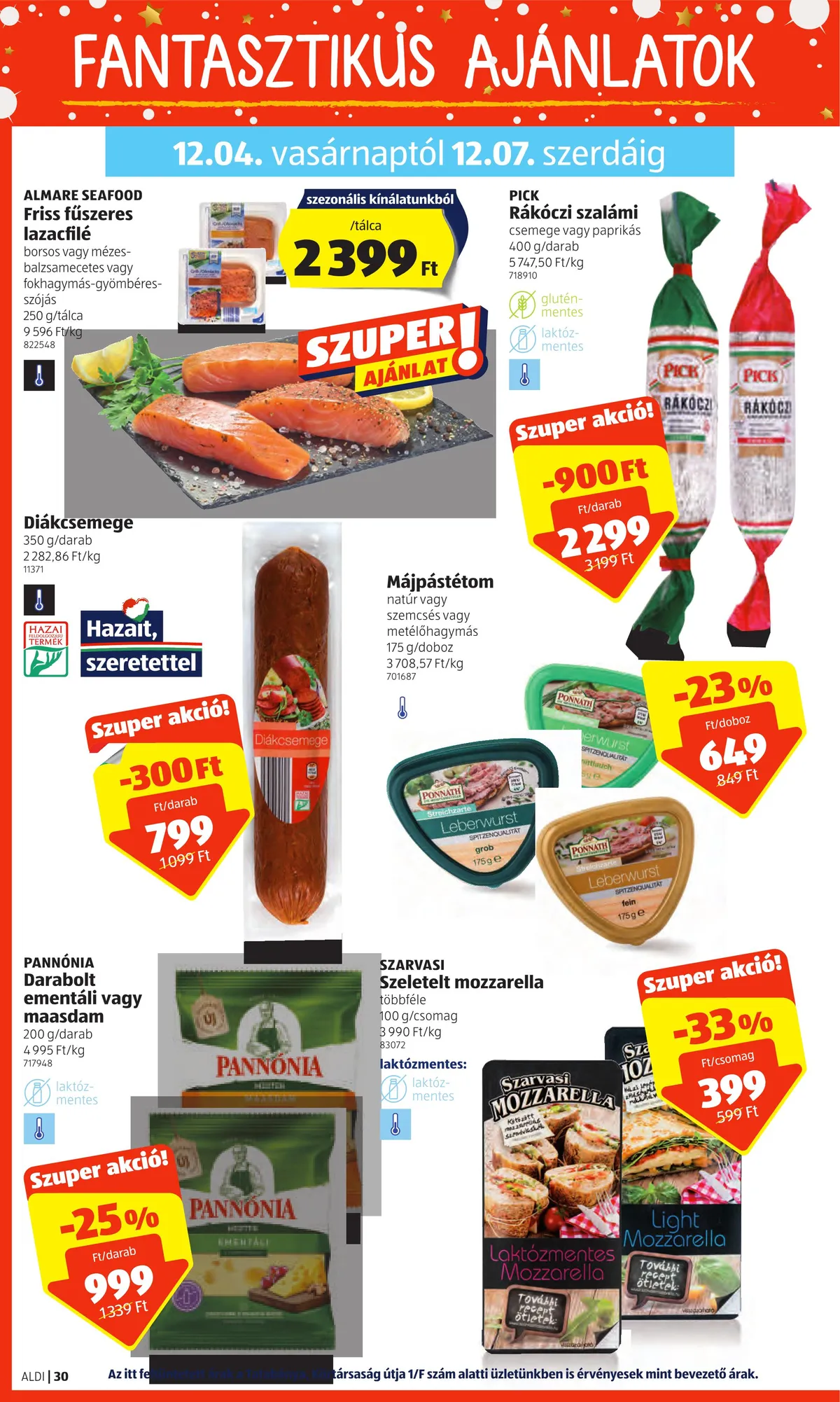 Aldi akciós újság 12.01–12.07 – 30. oldal