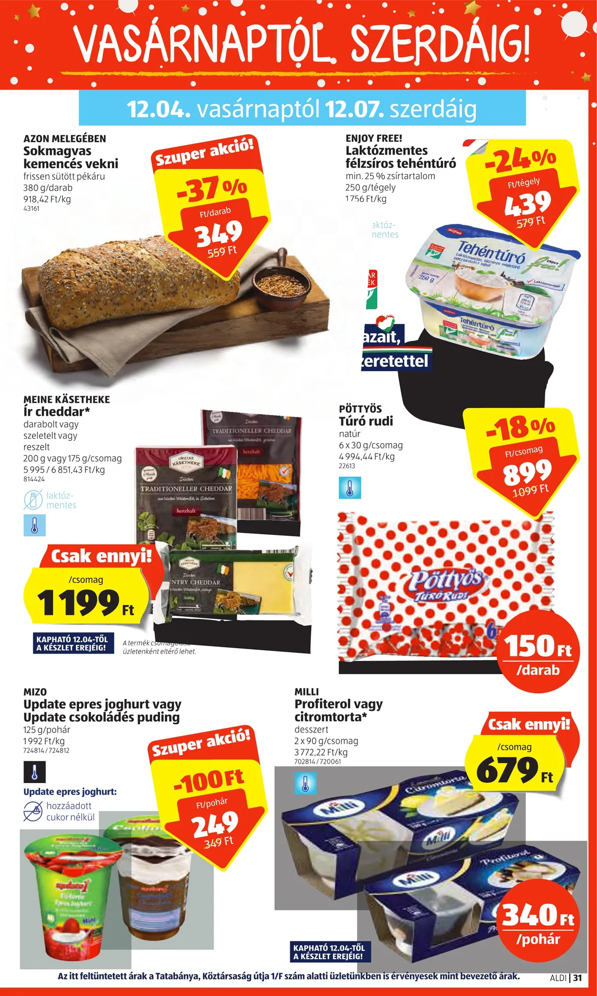 Aldi akciós újság 12.01–12.07 – 31. oldal
