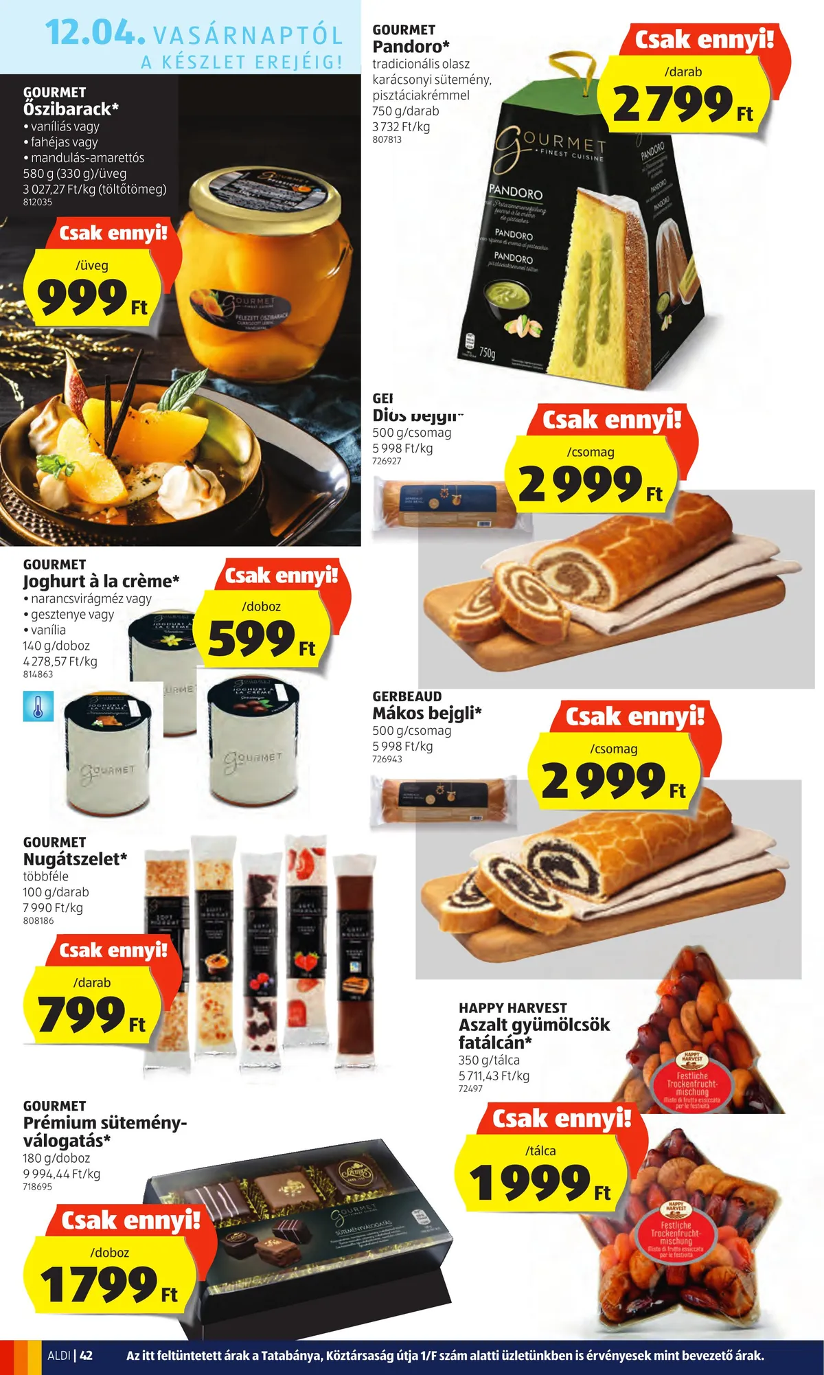 Aldi akciós újság 12.01–12.07 – 42. oldal