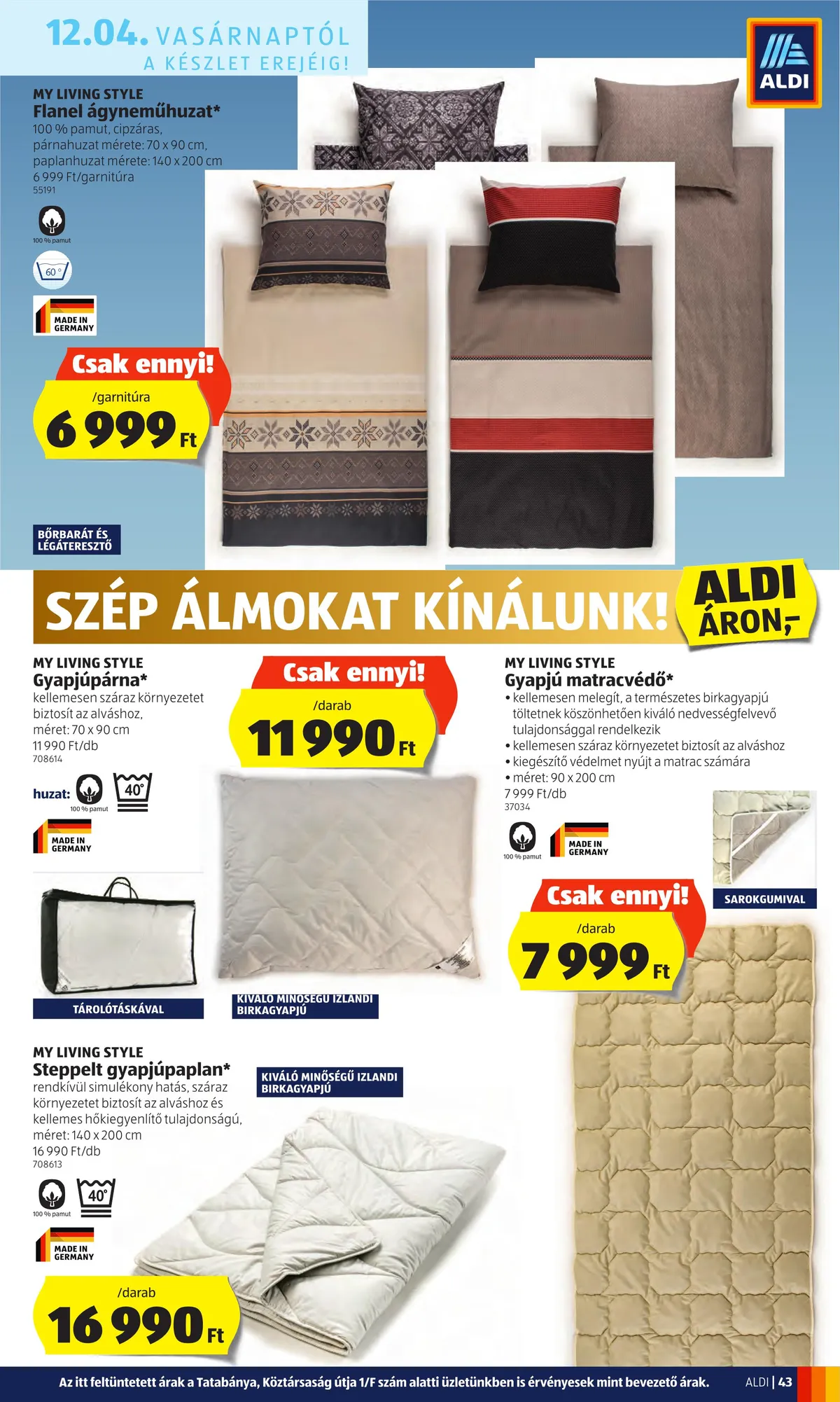Aldi akciós újság 12.01–12.07 – 43. oldal