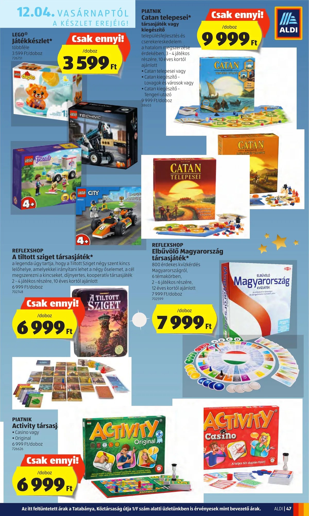 Aldi akciós újság 12.01–12.07 – 47. oldal