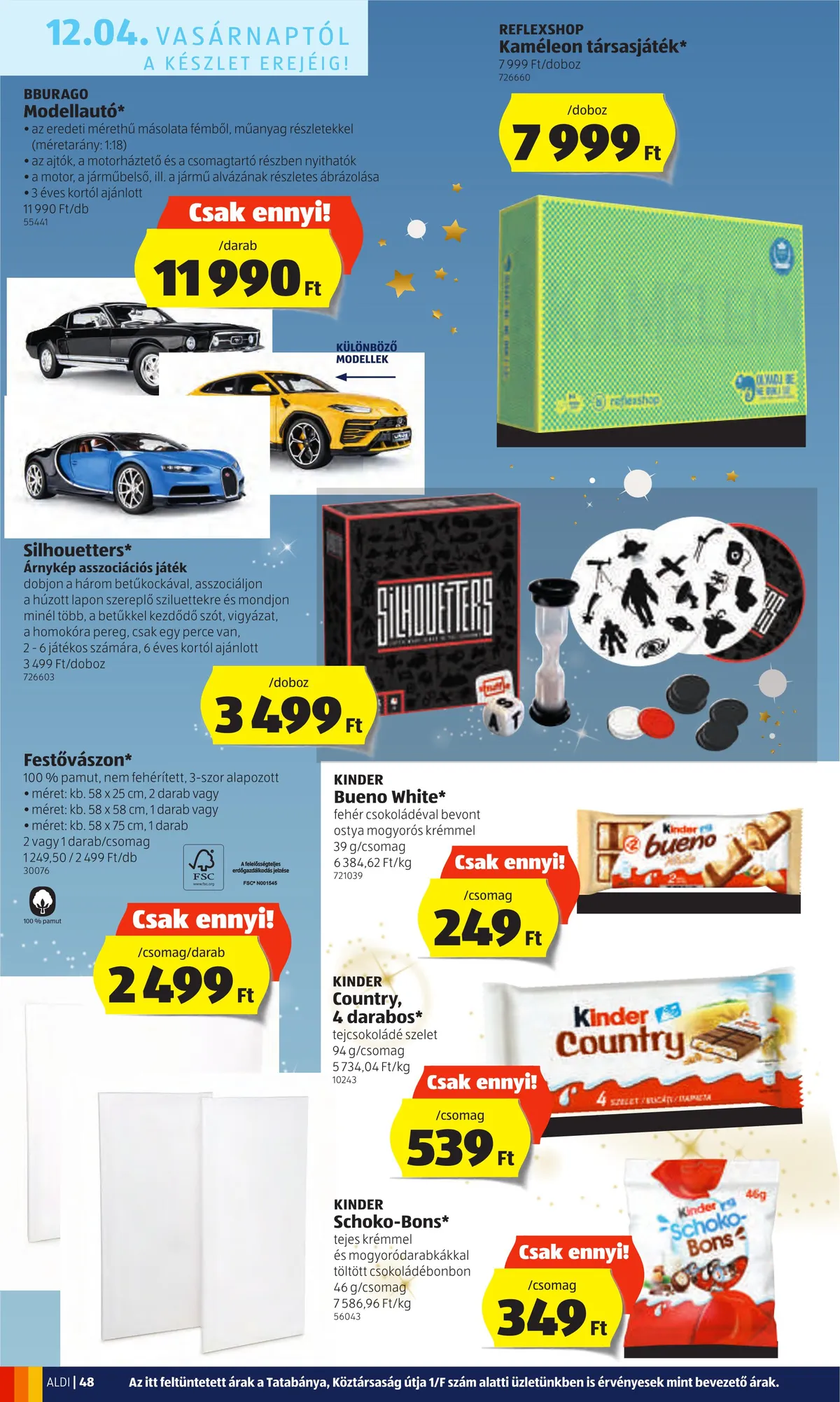 Aldi akciós újság 12.01–12.07 – 48. oldal