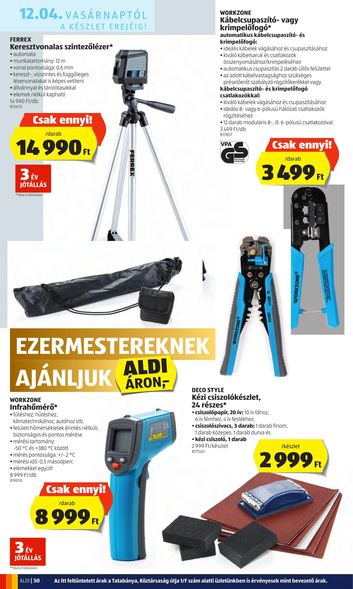 Aldi akciós újság 12.01–12.07 – 50. oldal