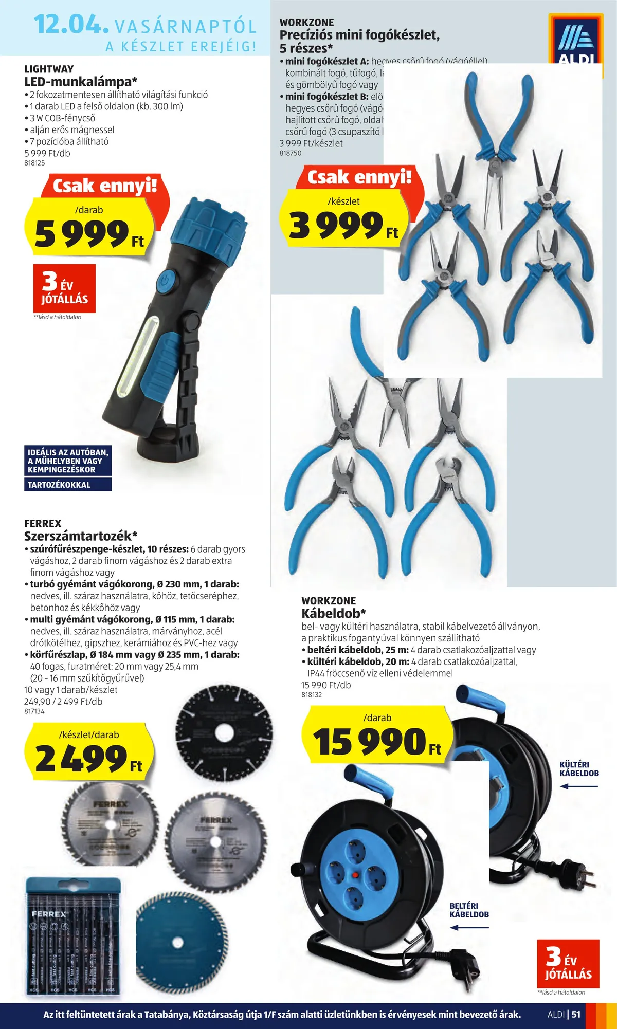 Aldi akciós újság 12.01–12.07 – 51. oldal