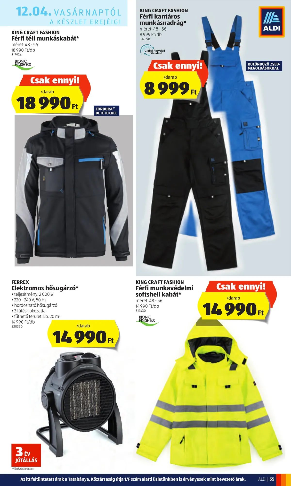 Aldi akciós újság 12.01–12.07 – 55. oldal