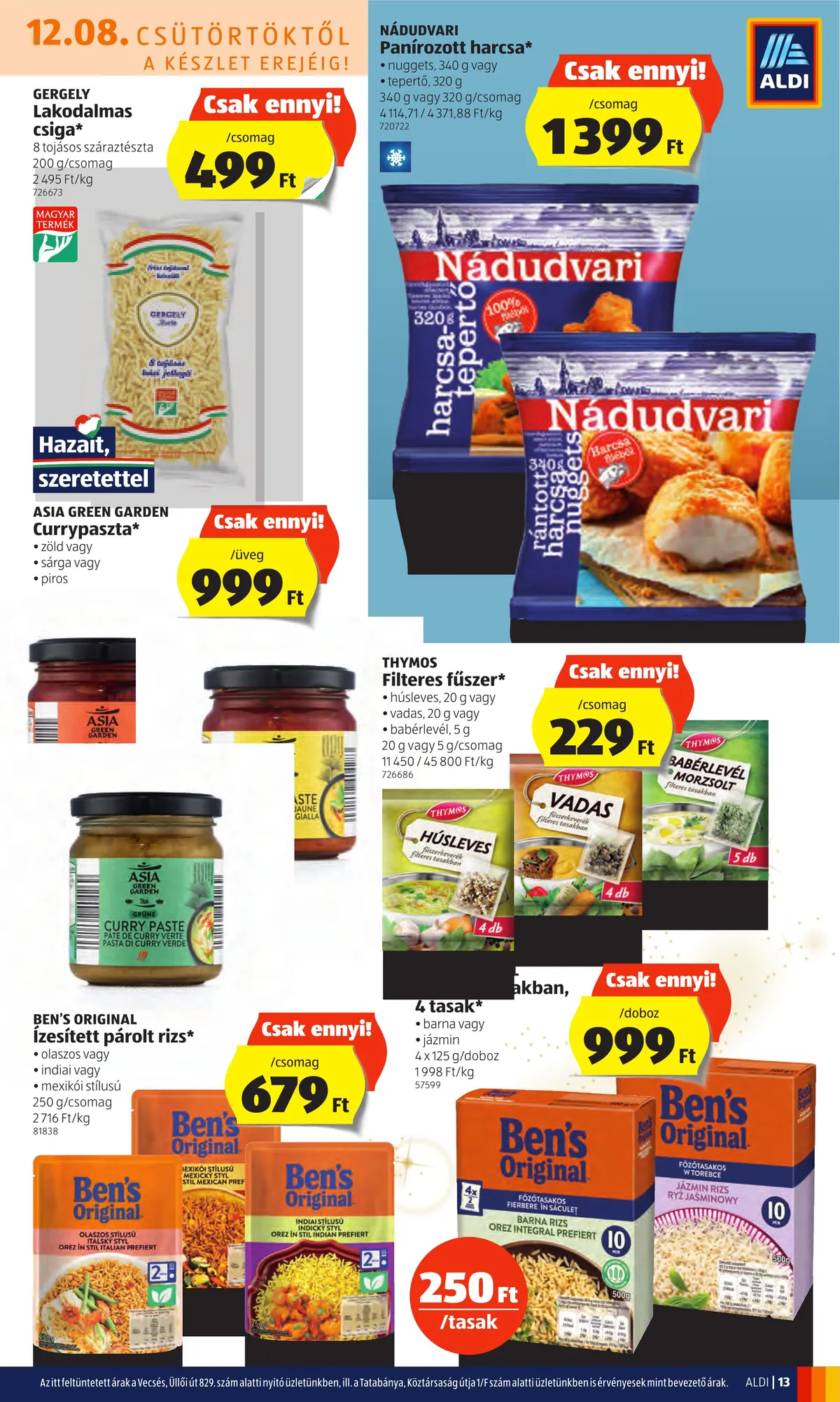 Aldi akciós újság 12.08–12.14 – 13. oldal