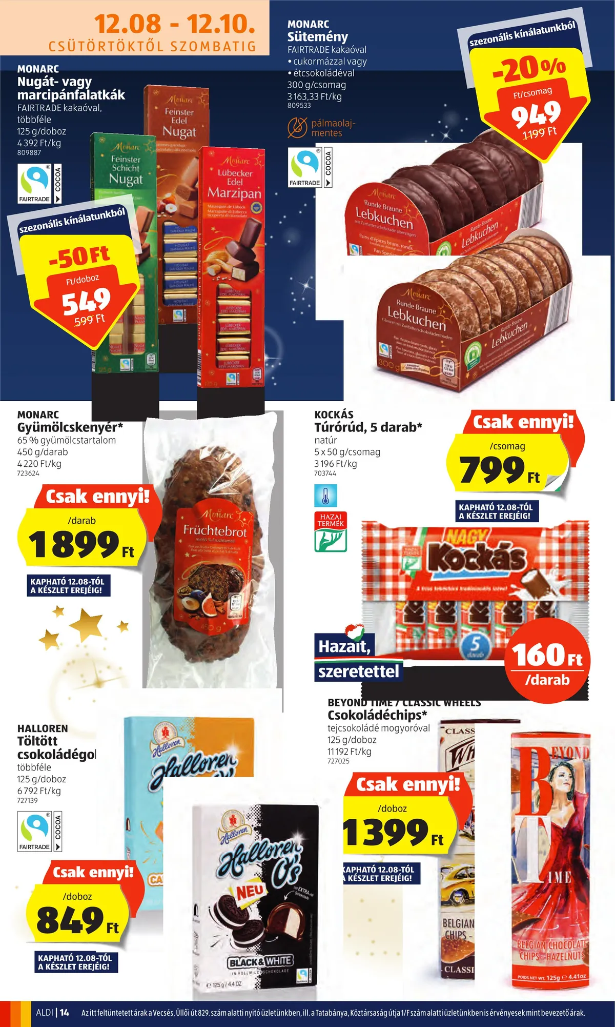 Aldi akciós újság 12.08–12.14 – 14. oldal