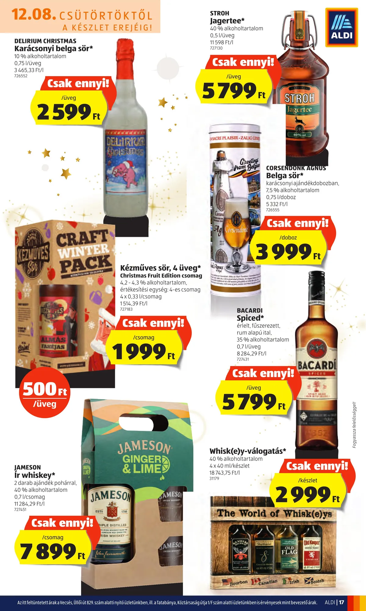 Aldi akciós újság 12.08–12.14 – 17. oldal
