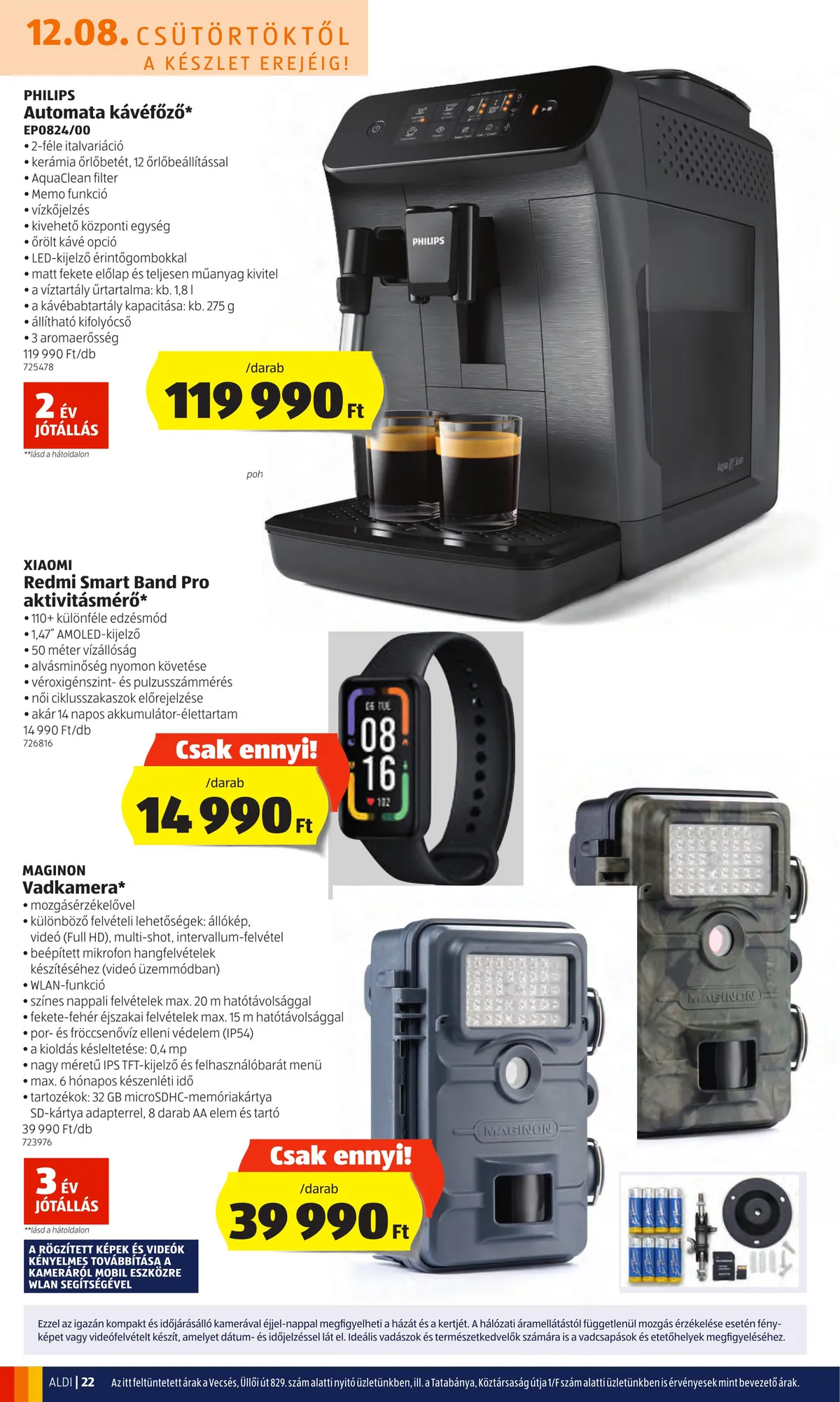 Aldi akciós újság 12.08–12.14 – 22. oldal