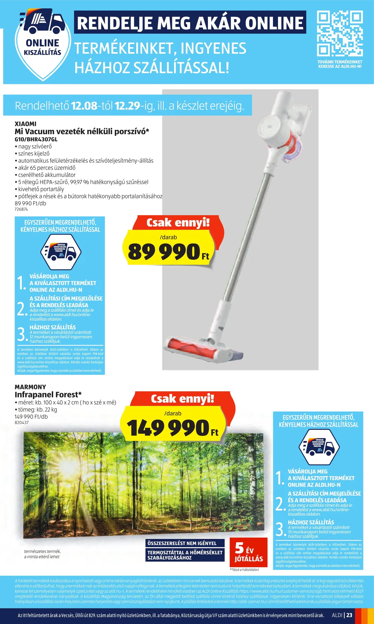 Aldi akciós újság 12.08–12.14 – 23. oldal