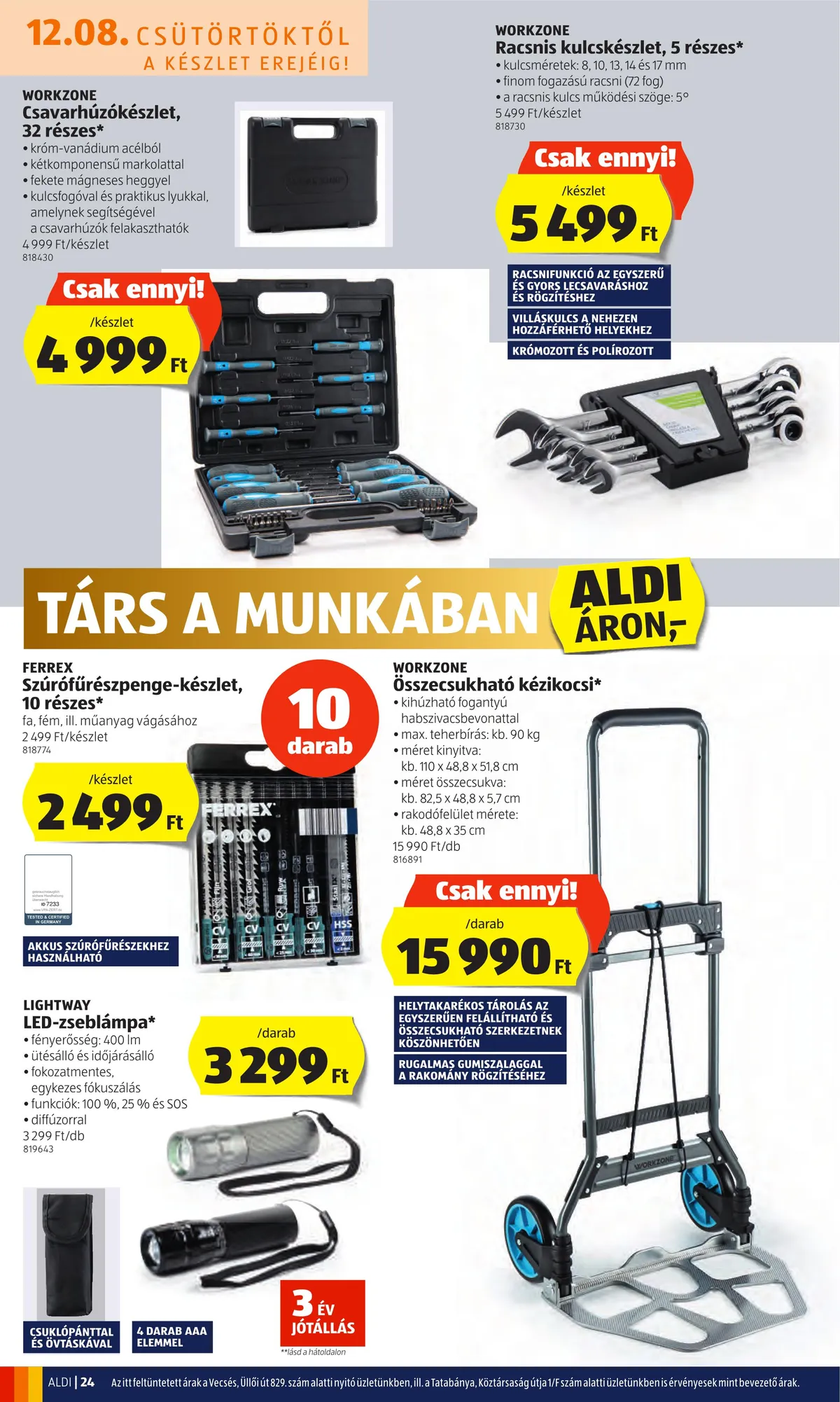 Aldi akciós újság 12.08–12.14 – 24. oldal