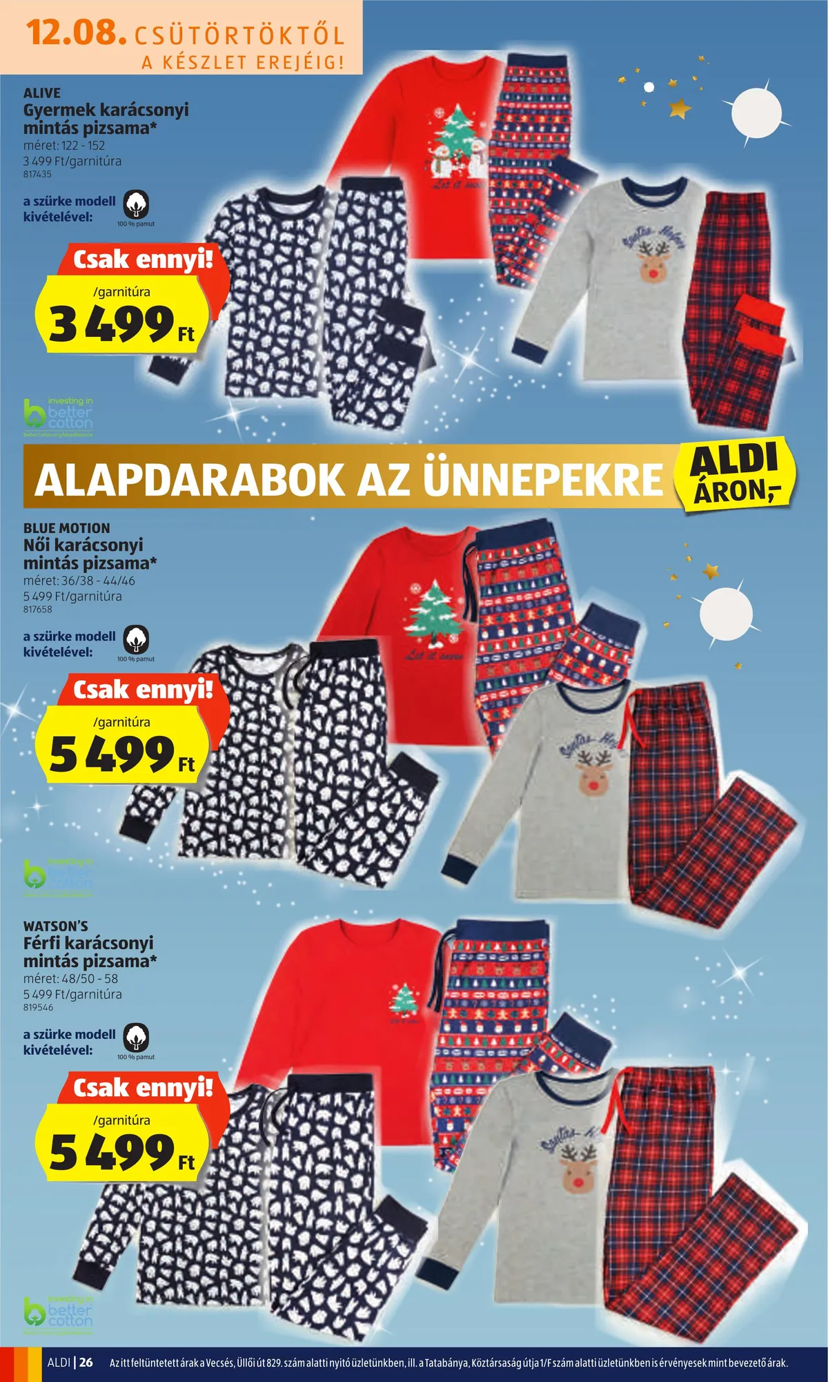 Aldi akciós újság 12.08–12.14 – 26. oldal