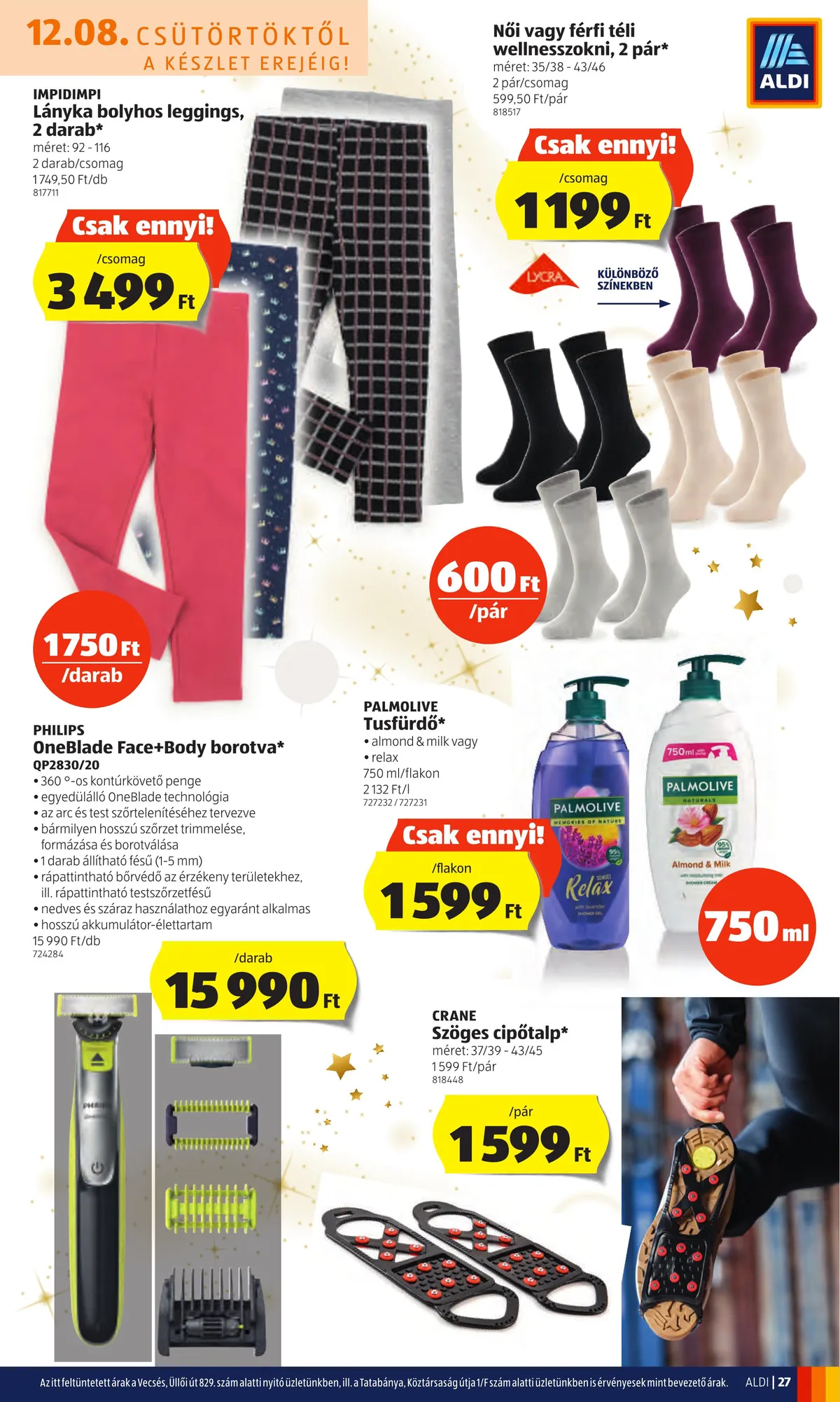 Aldi akciós újság 12.08–12.14 – 27. oldal