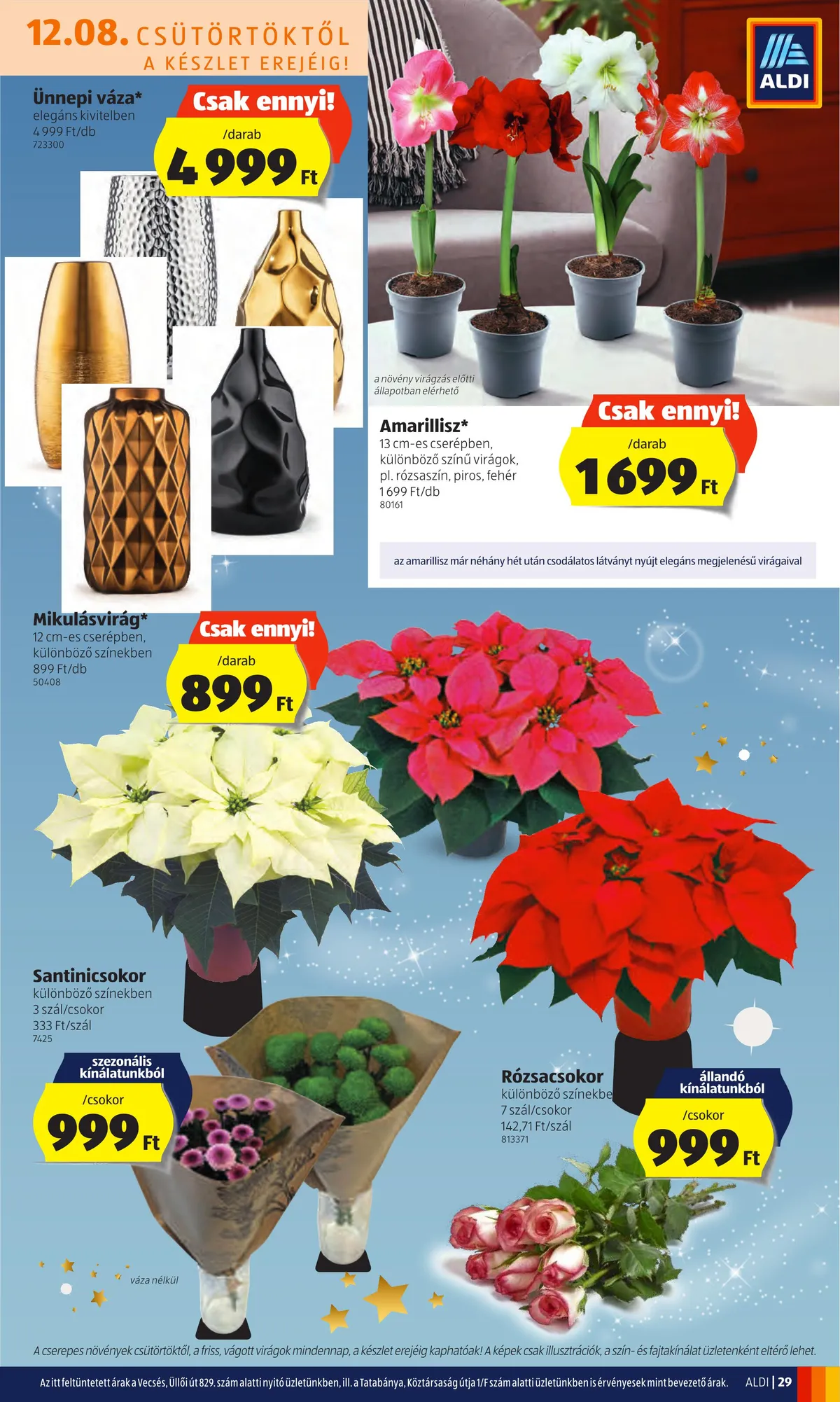 Aldi akciós újság 12.08–12.14 – 29. oldal