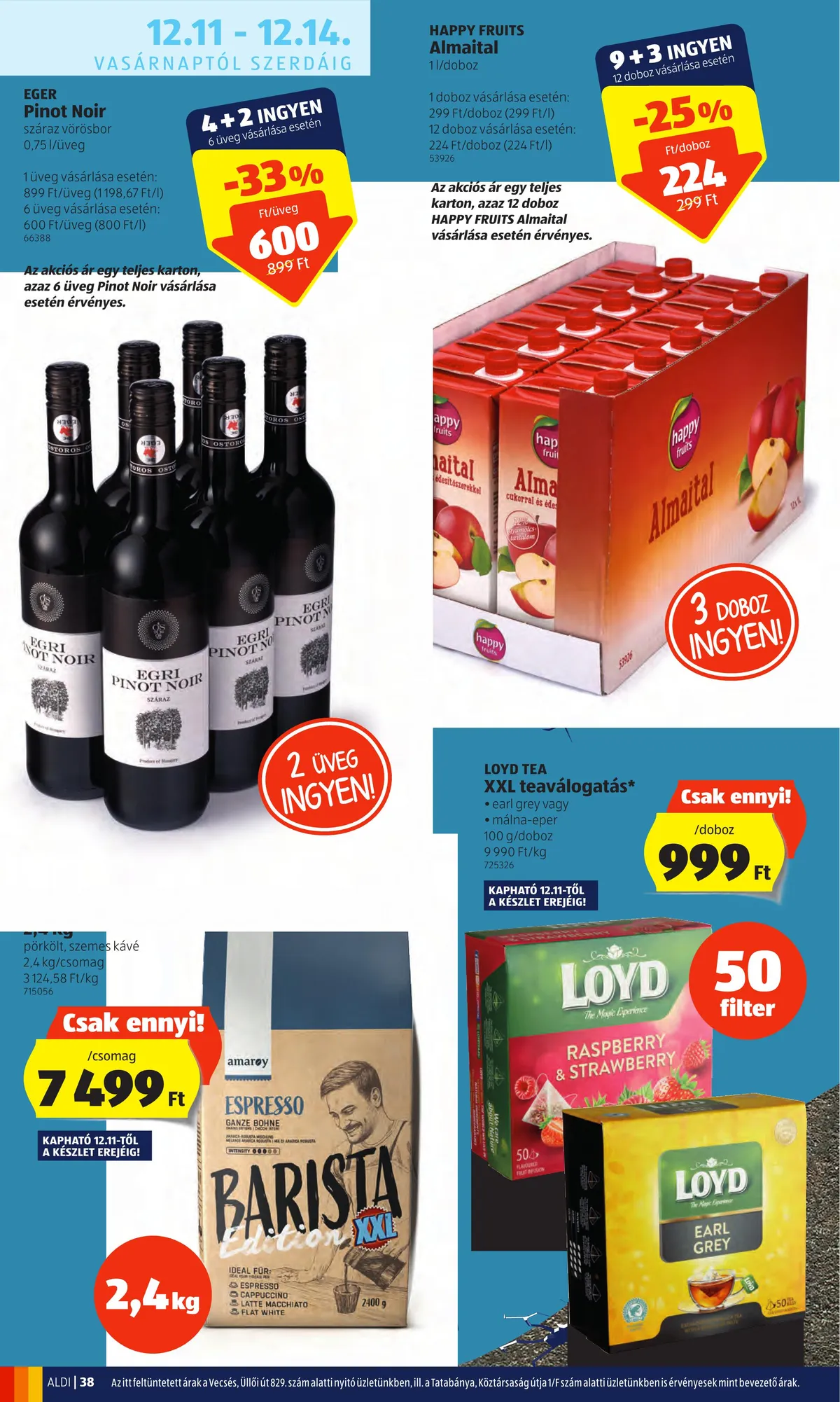 Aldi akciós újság 12.08–12.14 – 38. oldal