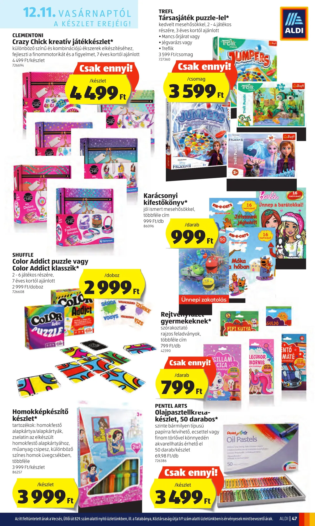 Aldi akciós újság 12.08–12.14 – 47. oldal