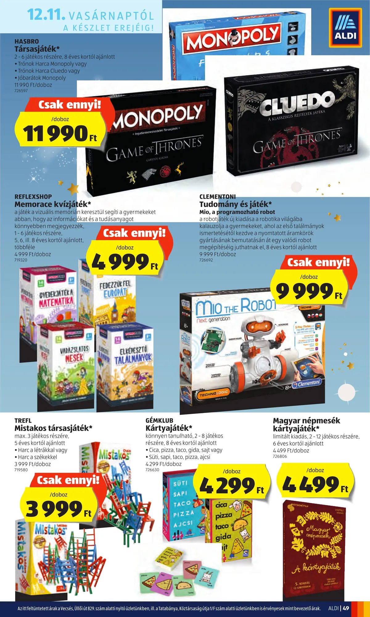 Aldi akciós újság 12.08–12.14 – 49. oldal