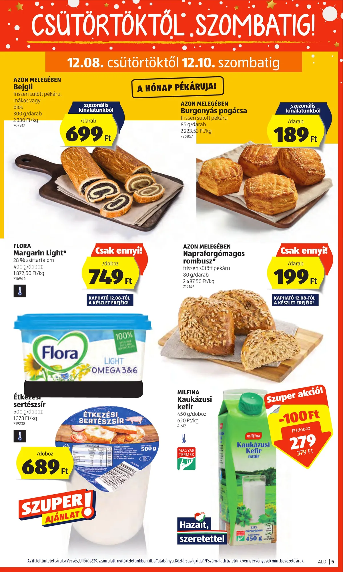 Aldi akciós újság 12.08–12.14 – 5. oldal