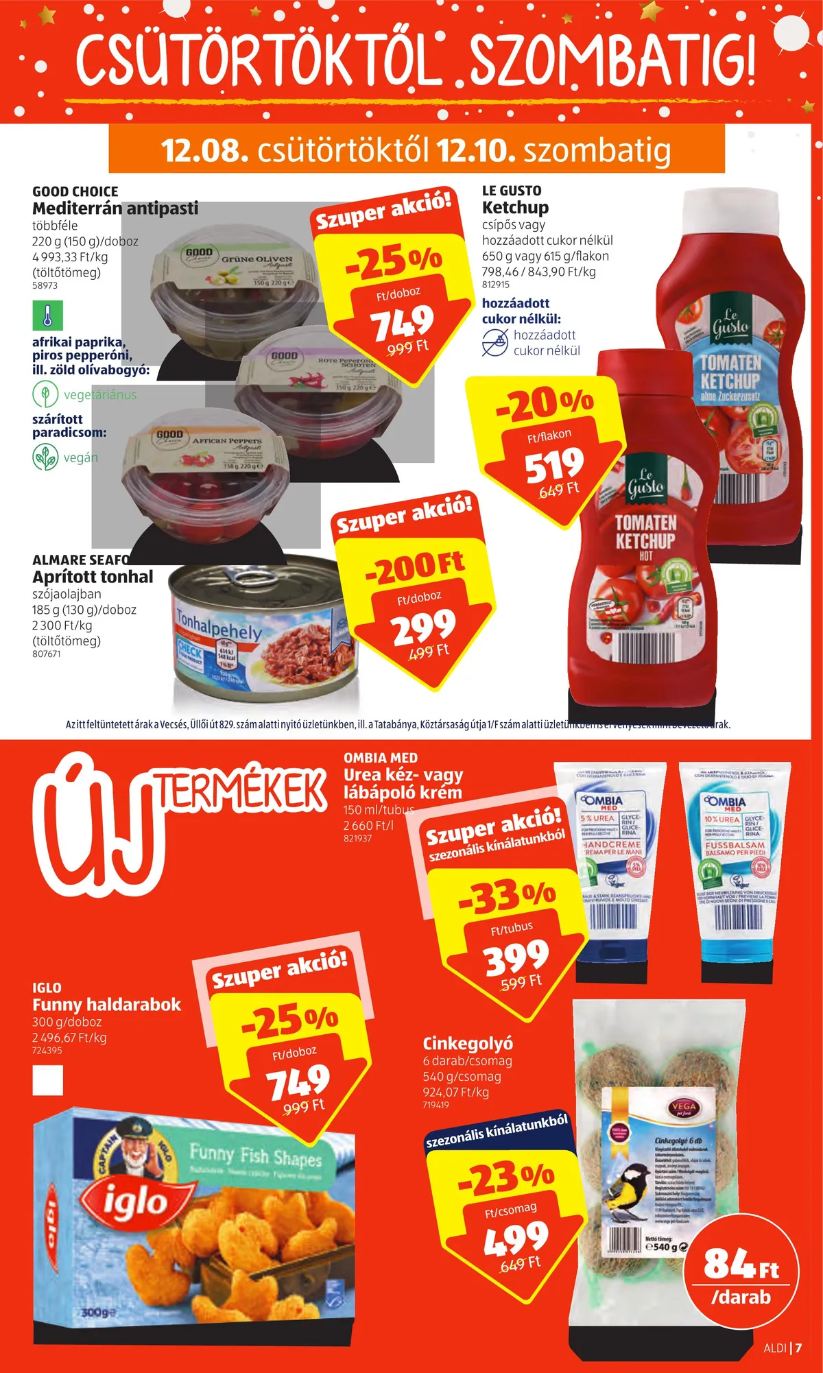Aldi akciós újság 12.08–12.14 – 7. oldal