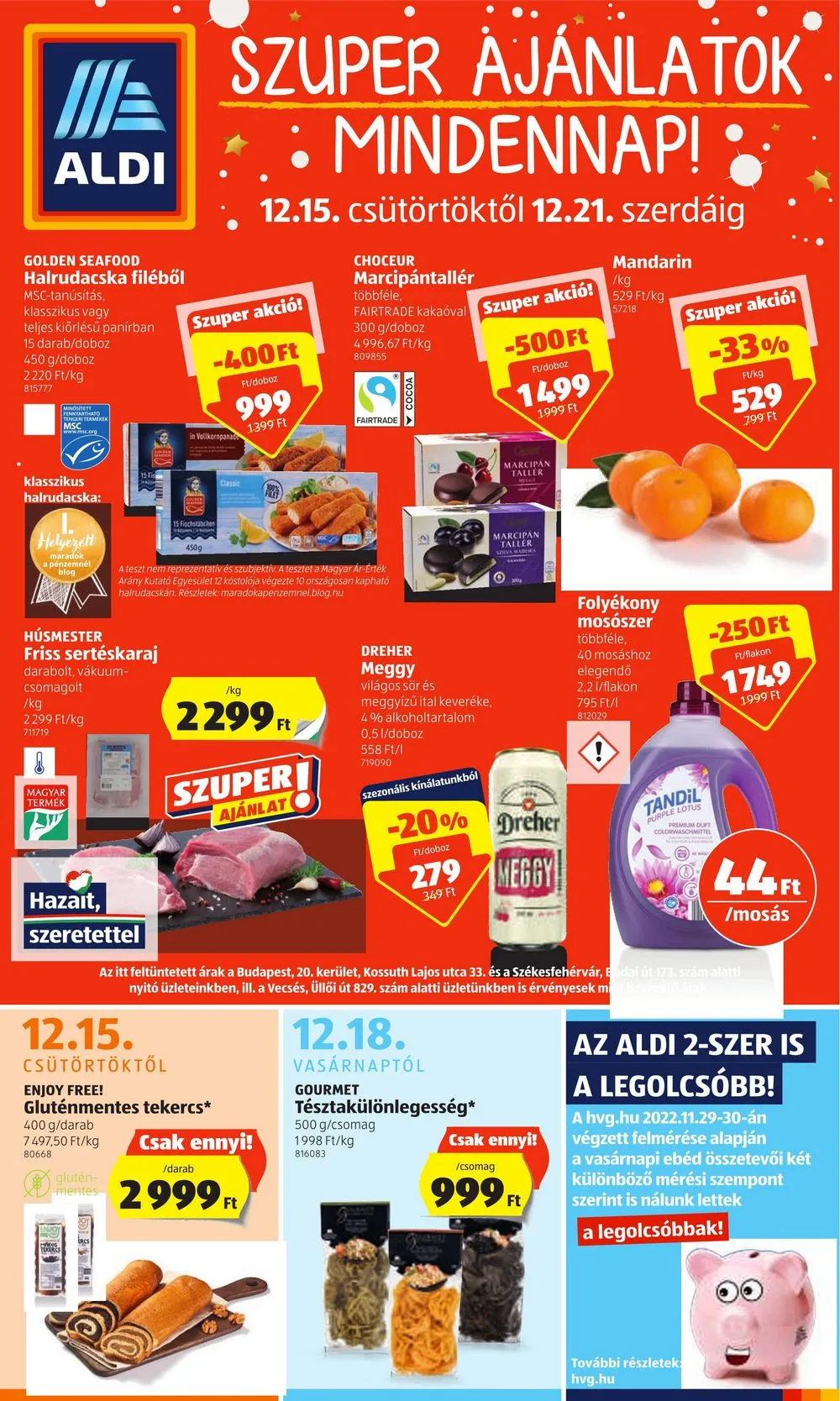 Aldi akciós újság 12.15–12.21