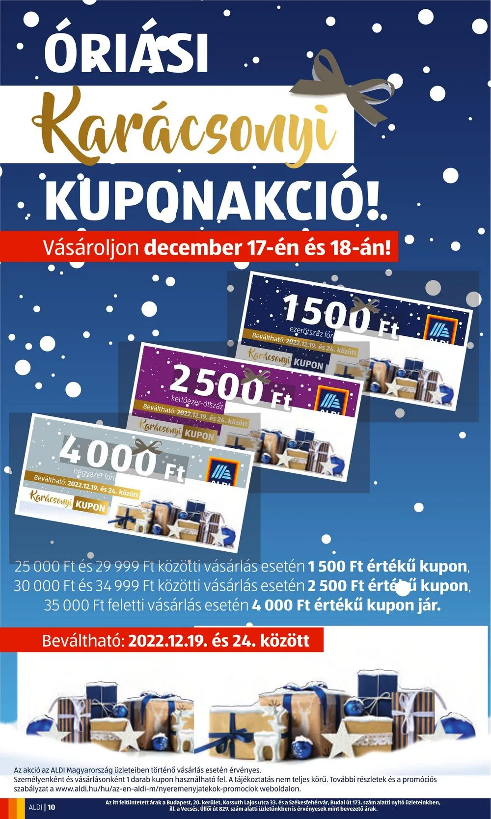 Aldi akciós újság 12.15–12.21 – 10. oldal