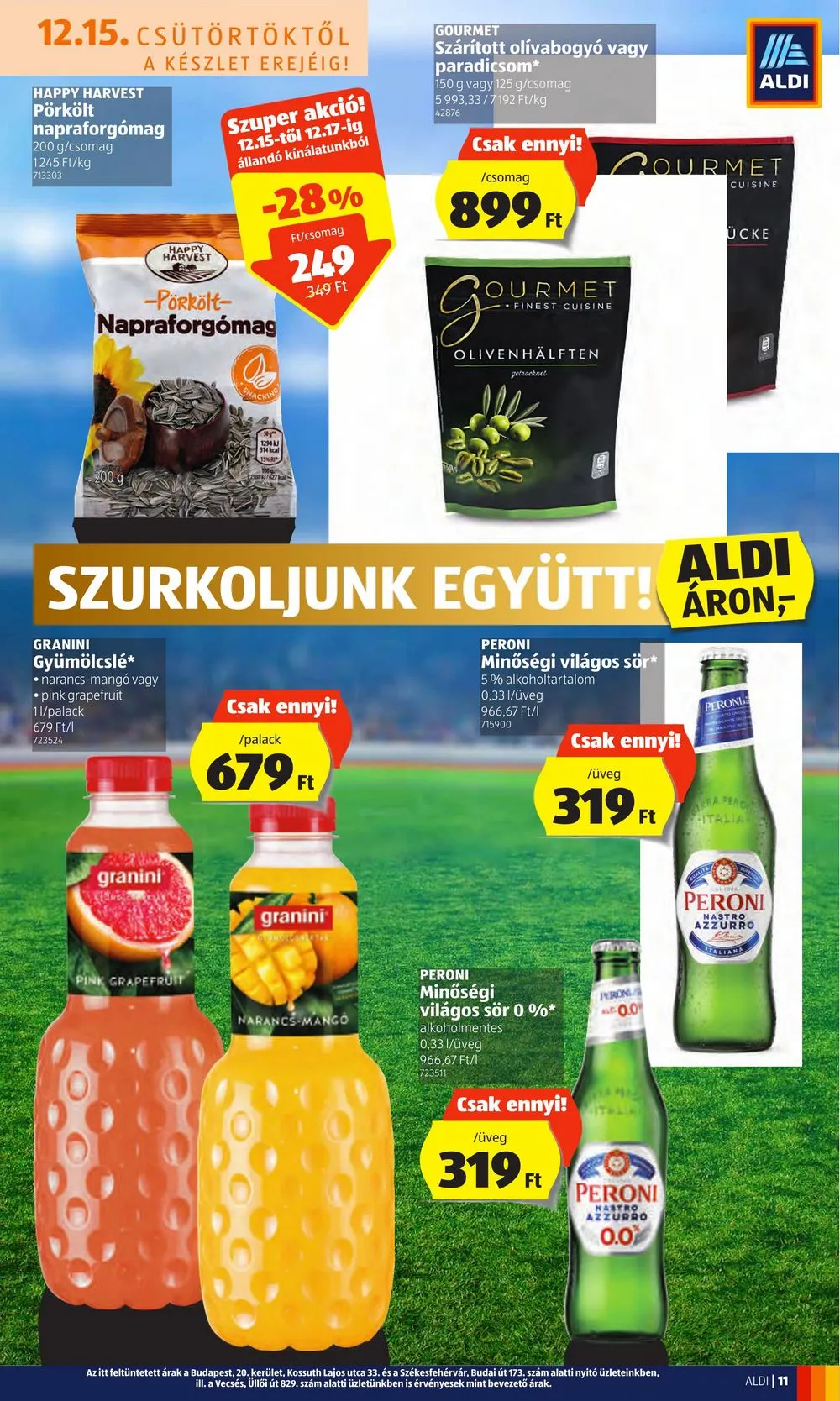 Aldi akciós újság 12.15–12.21 – 11. oldal
