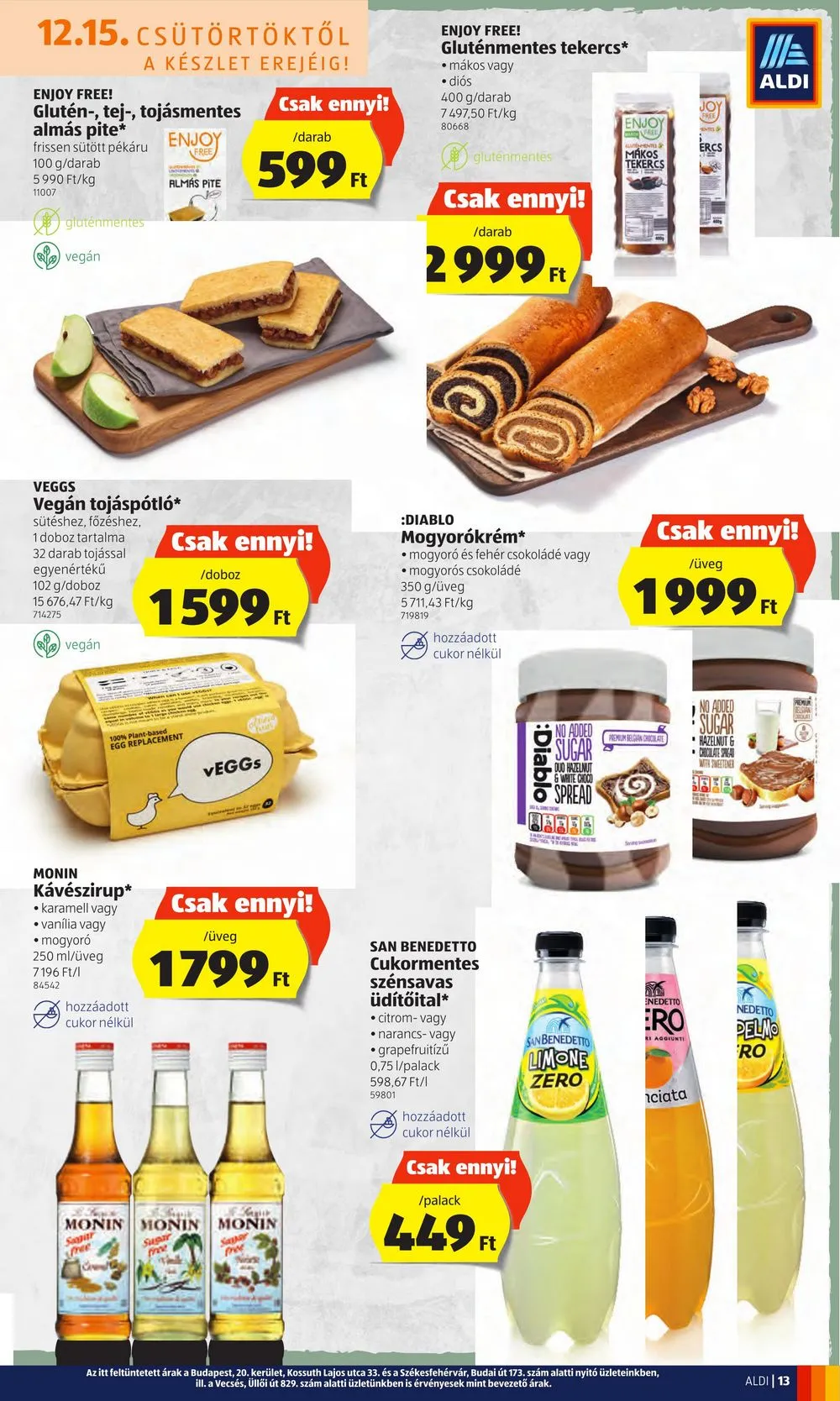 Aldi akciós újság 12.15–12.21 – 13. oldal