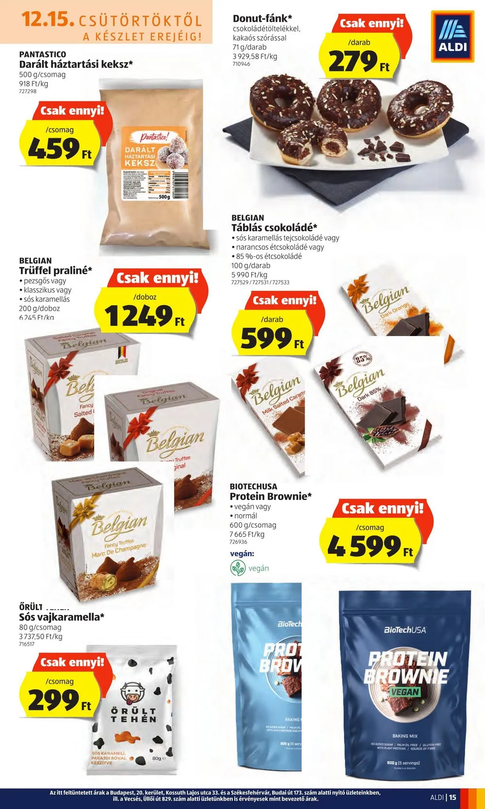 Aldi akciós újság 12.15–12.21 – 15. oldal