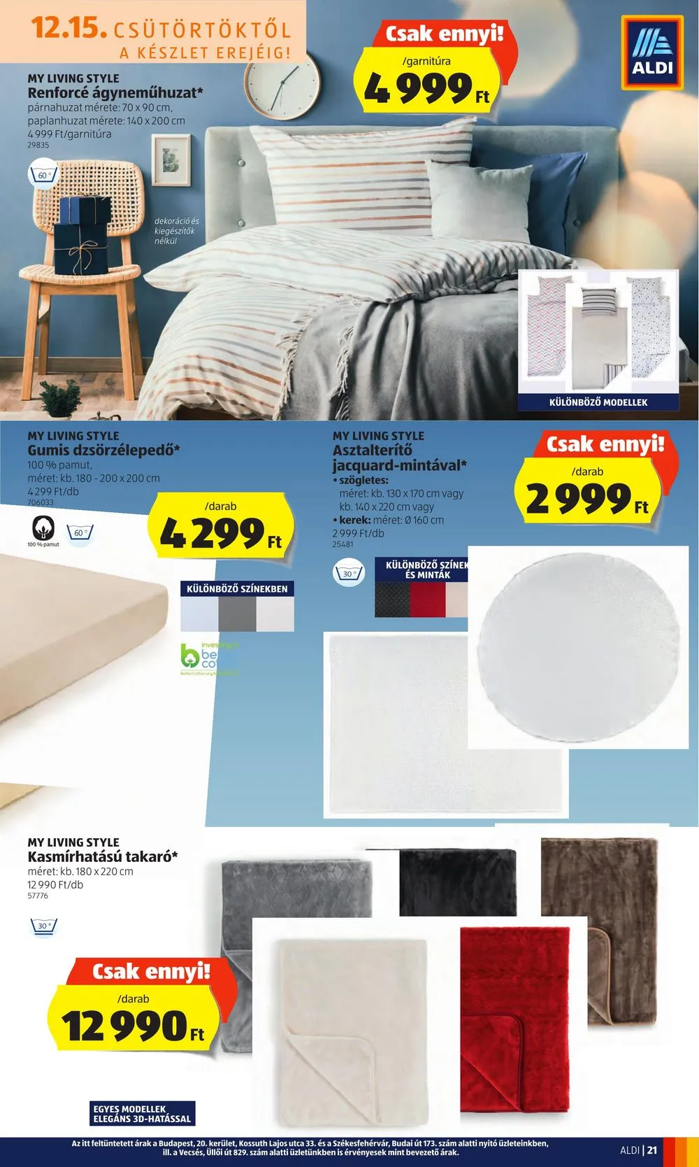 Aldi akciós újság 12.15–12.21 – 21. oldal