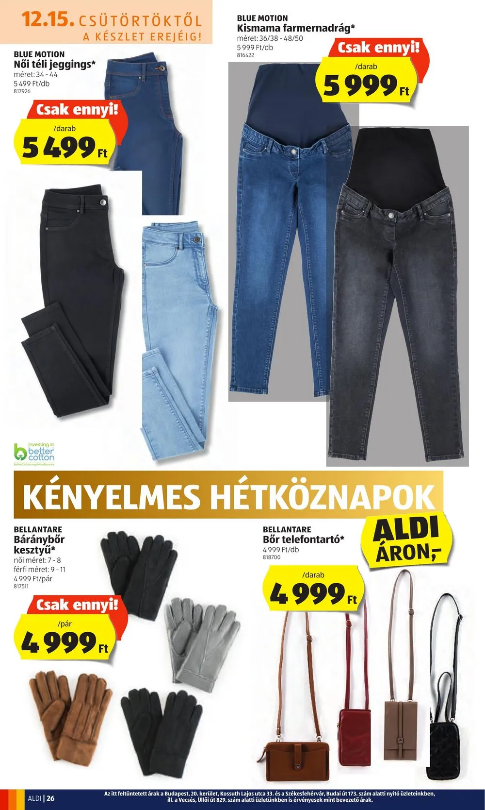 Aldi akciós újság 12.15–12.21 – 26. oldal