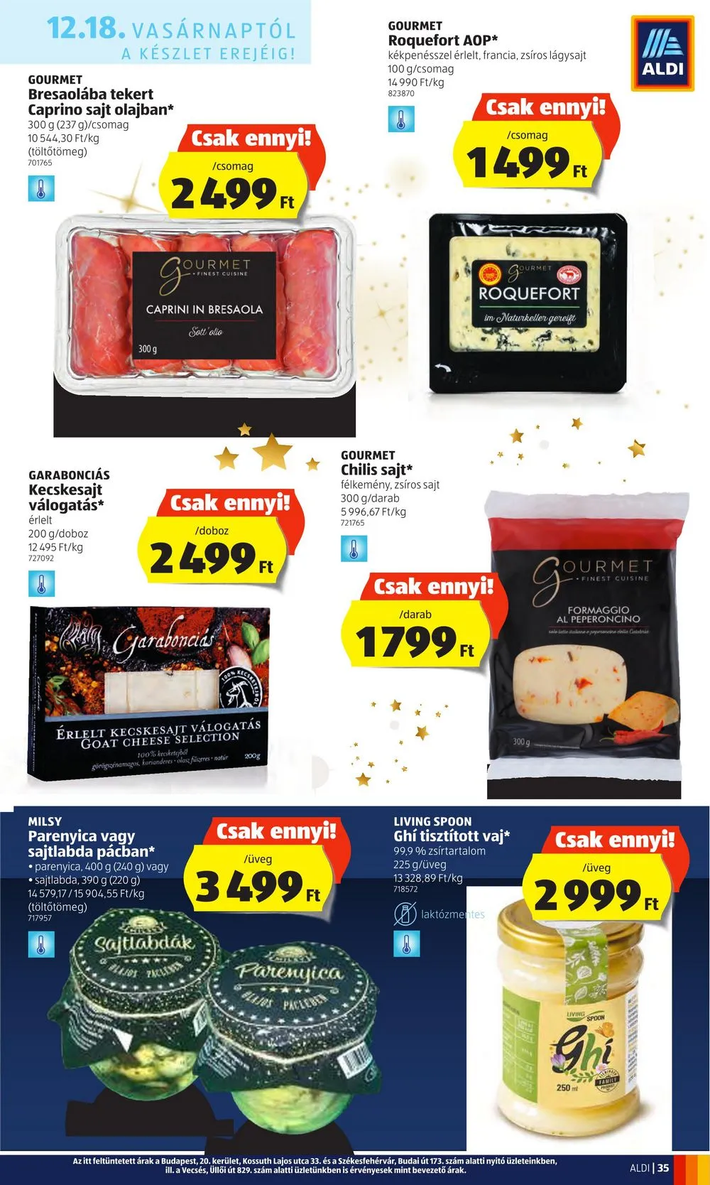 Aldi akciós újság 12.15–12.21 – 35. oldal
