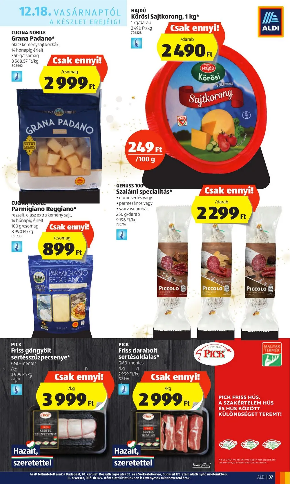 Aldi akciós újság 12.15–12.21 – 37. oldal