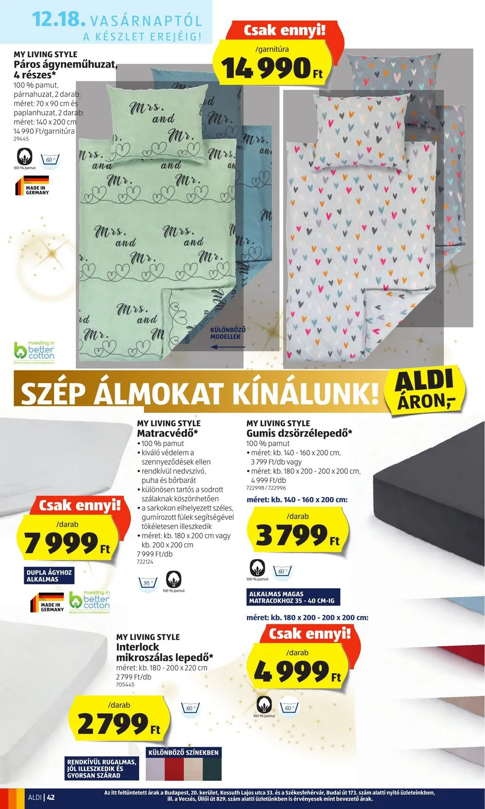Aldi akciós újság 12.15–12.21 – 42. oldal