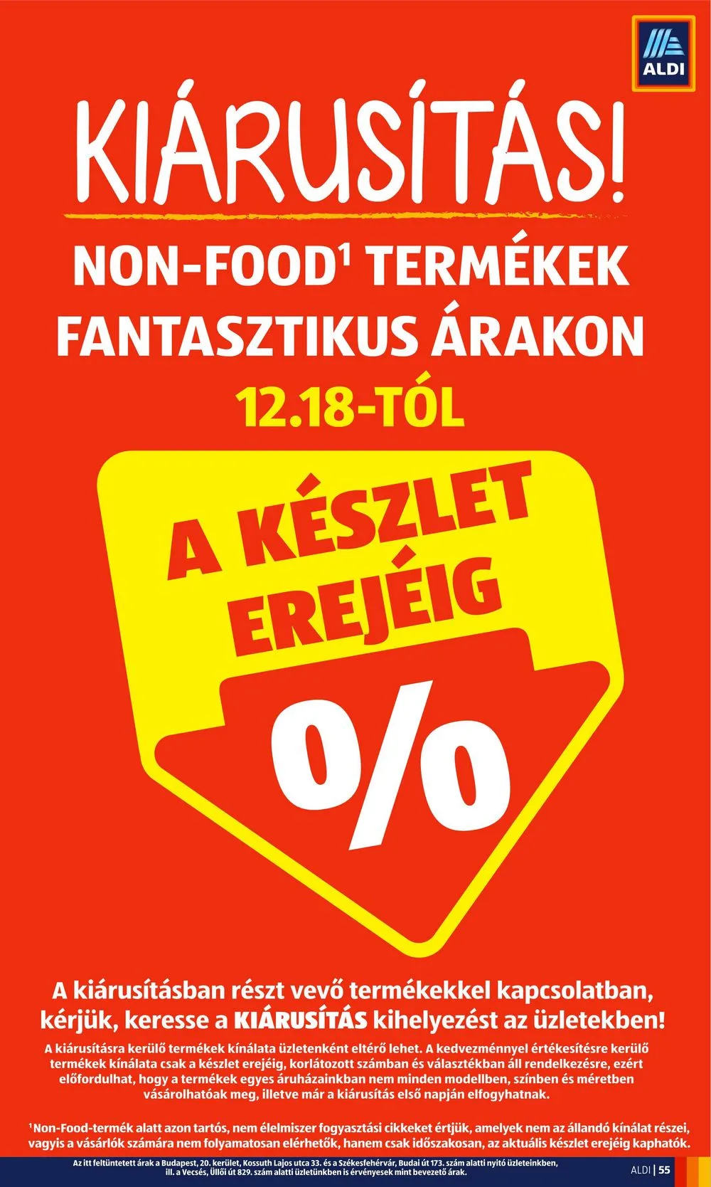 Aldi akciós újság 12.15–12.21 – 55. oldal