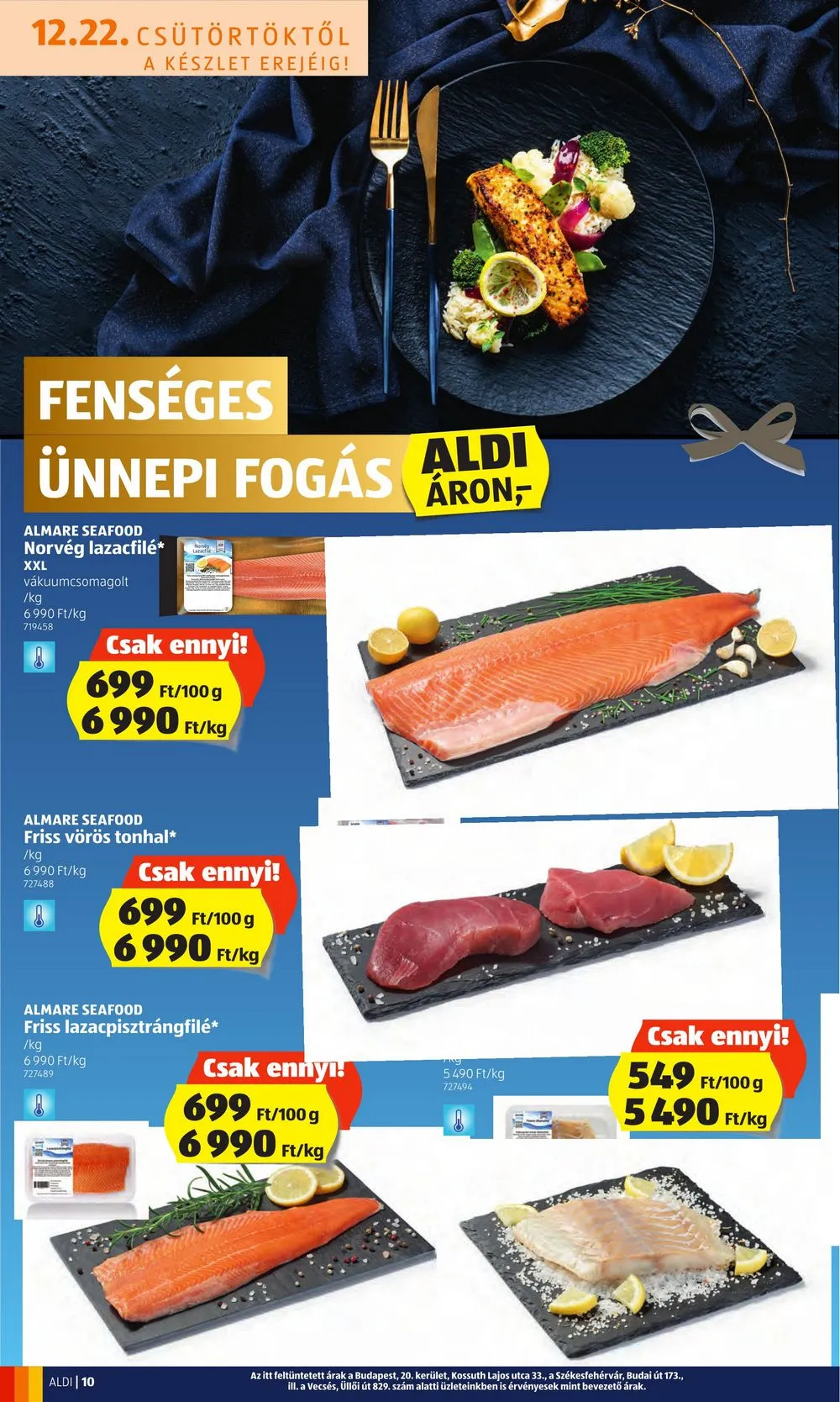 Aldi akciós újság 12.22–12.28 – 10. oldal