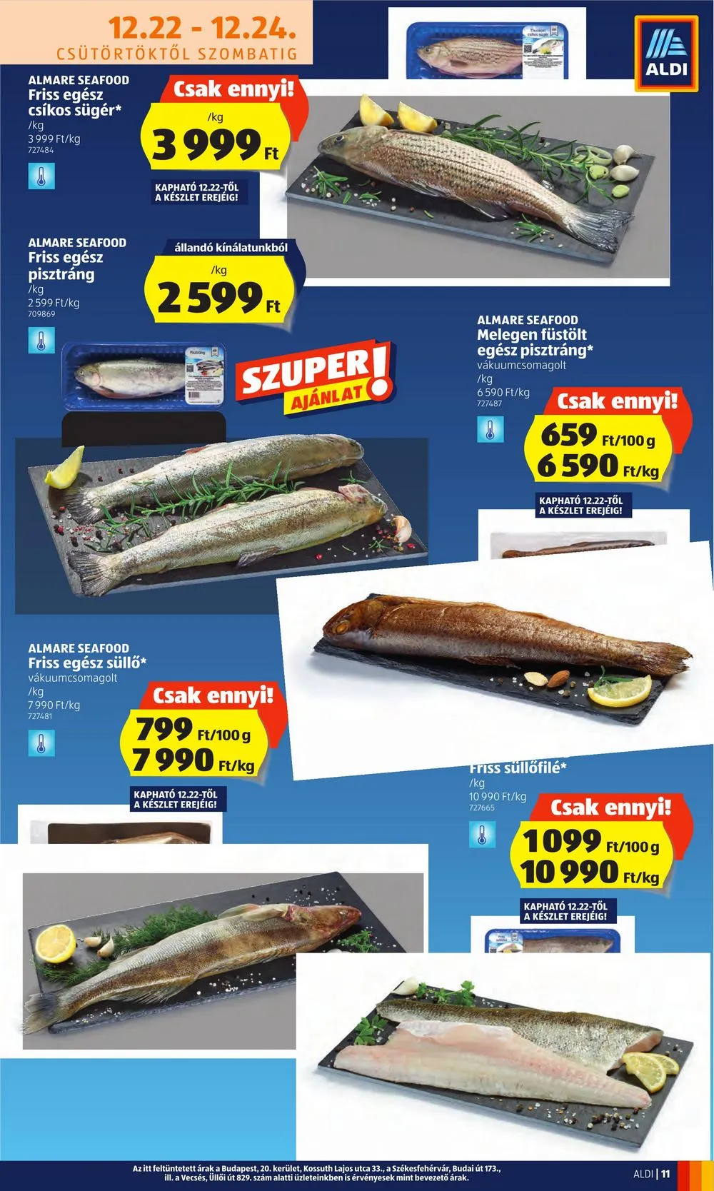 Aldi akciós újság 12.22–12.28 – 11. oldal