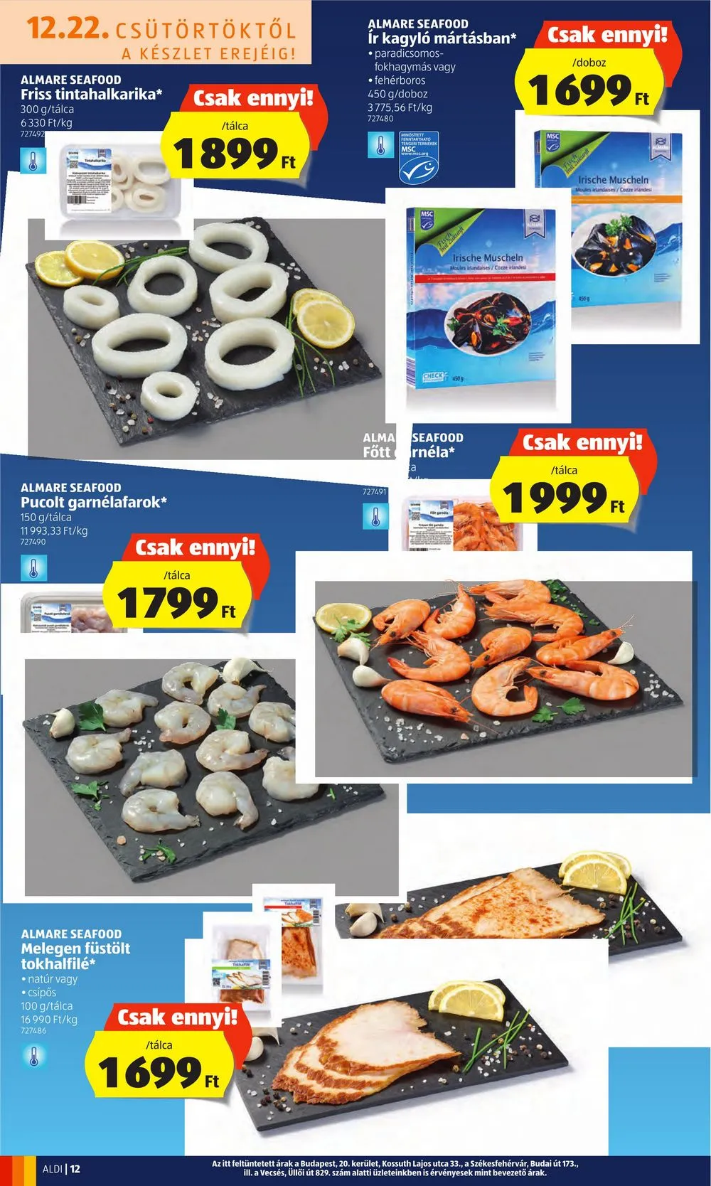 Aldi akciós újság 12.22–12.28 – 12. oldal