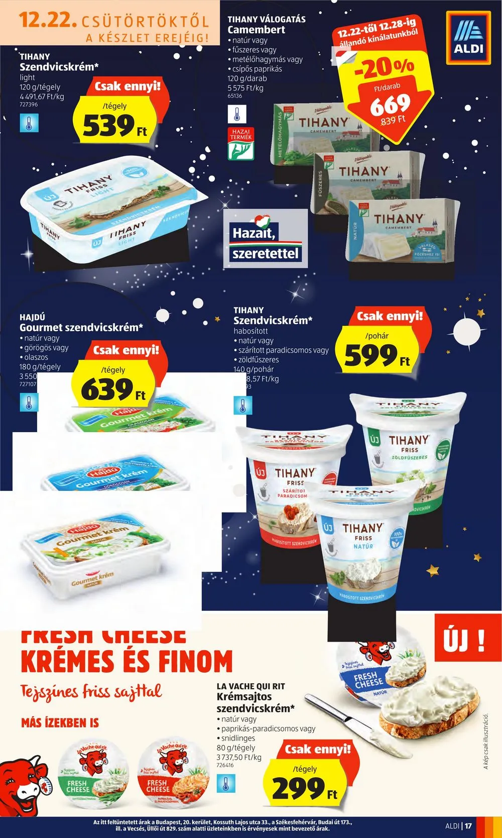 Aldi akciós újság 12.22–12.28 – 17. oldal