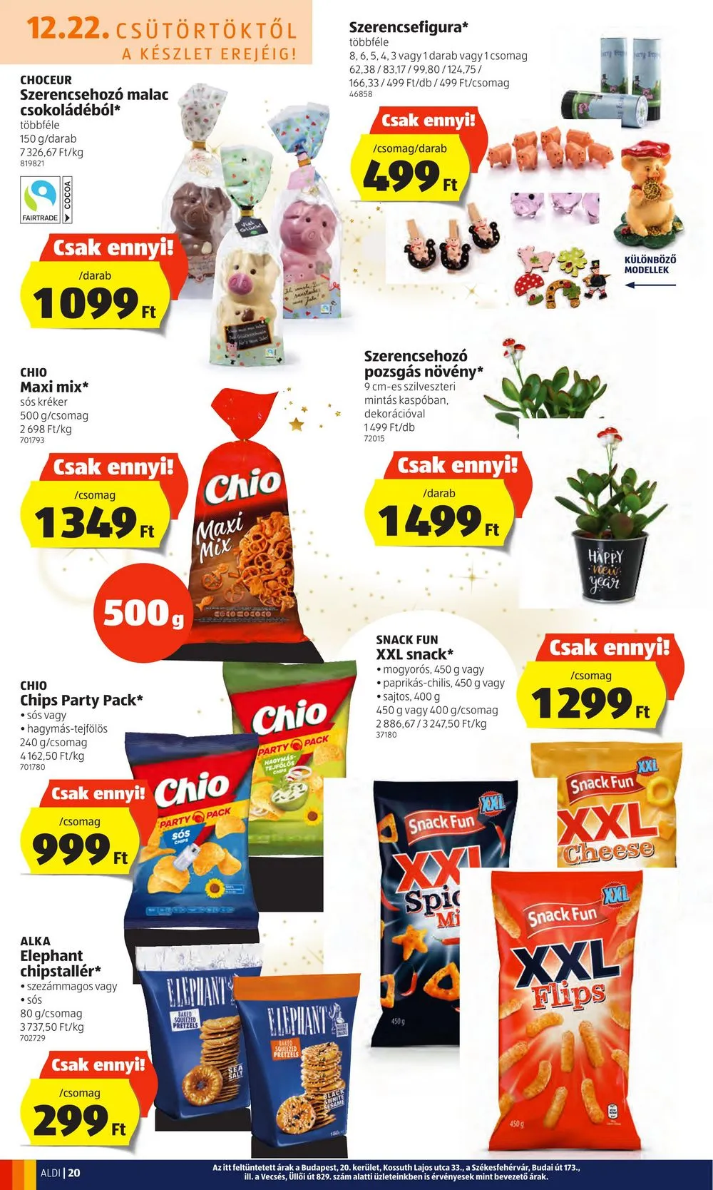 Aldi akciós újság 12.22–12.28 – 20. oldal