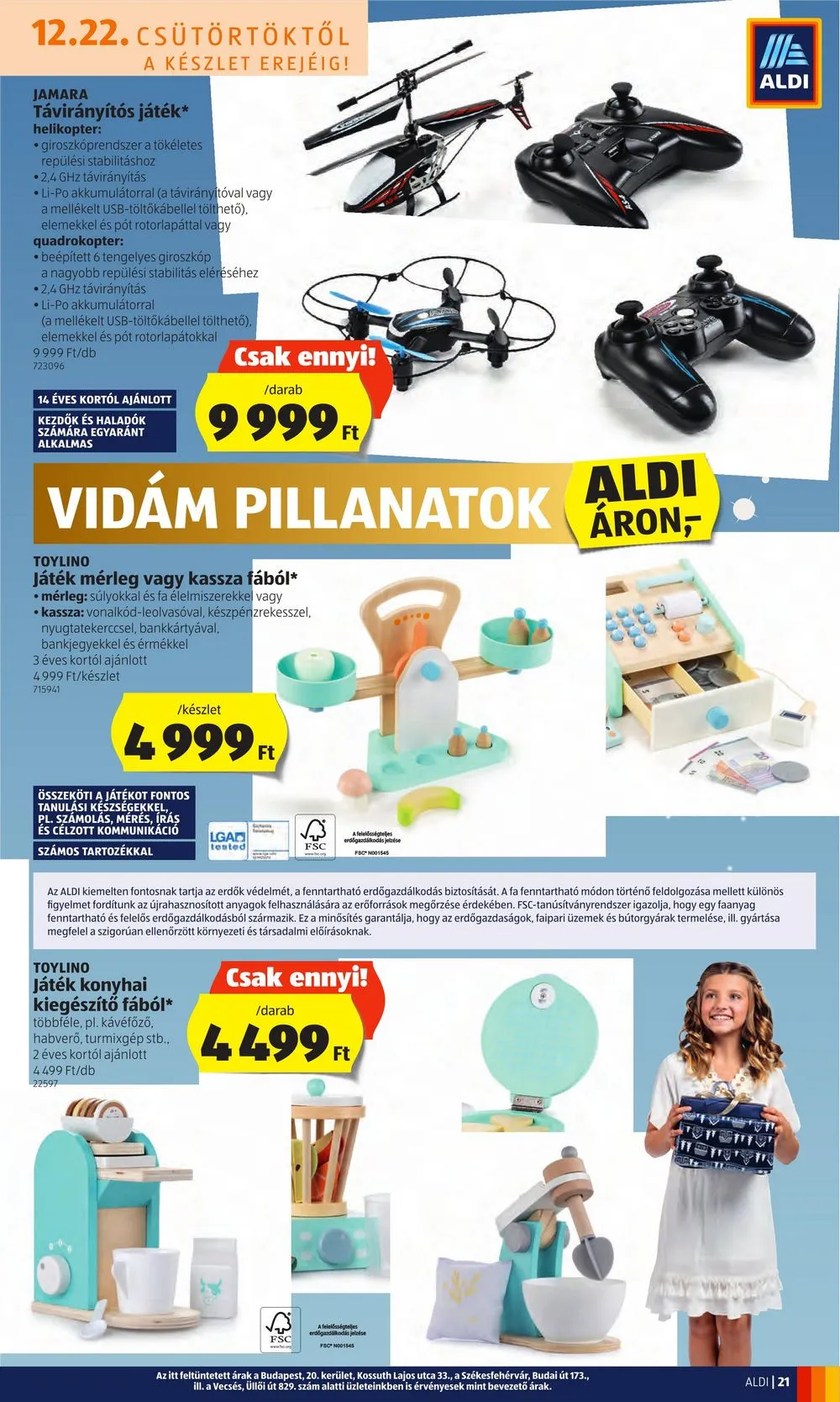 Aldi akciós újság 12.22–12.28 – 21. oldal