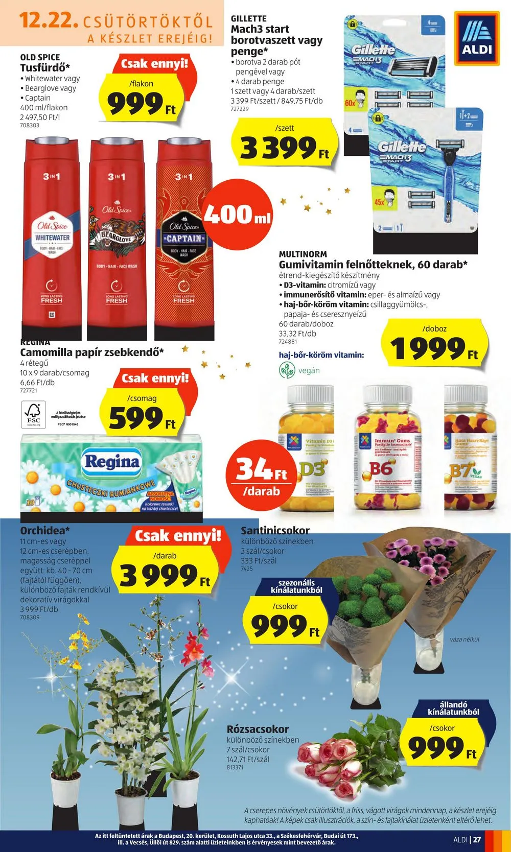 Aldi akciós újság 12.22–12.28 – 27. oldal
